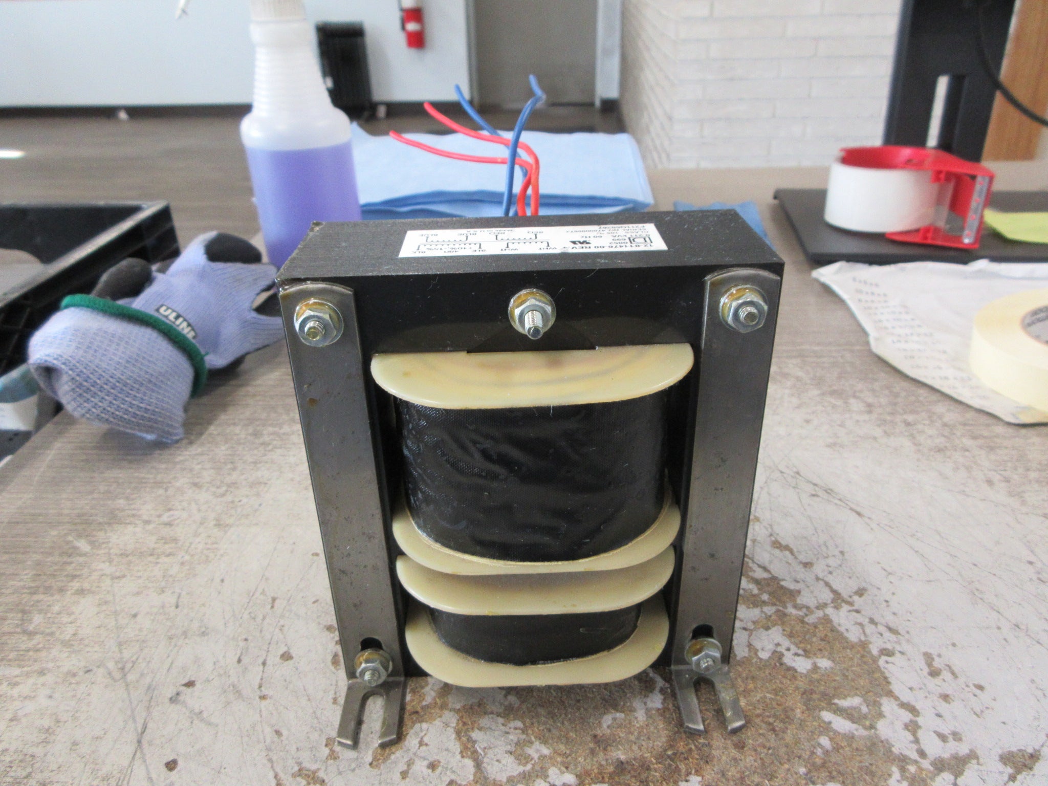Square D Control Transformer F211Q58267 0.211 KVA 480V 60Hz Used