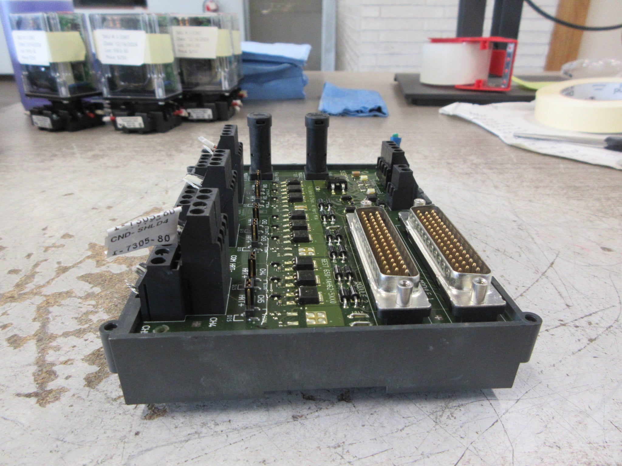 Siemens FailSafe Analog Input MTA 6ES7650-1AH62-5XX0 6-Ch 24VDC 0.5A Used