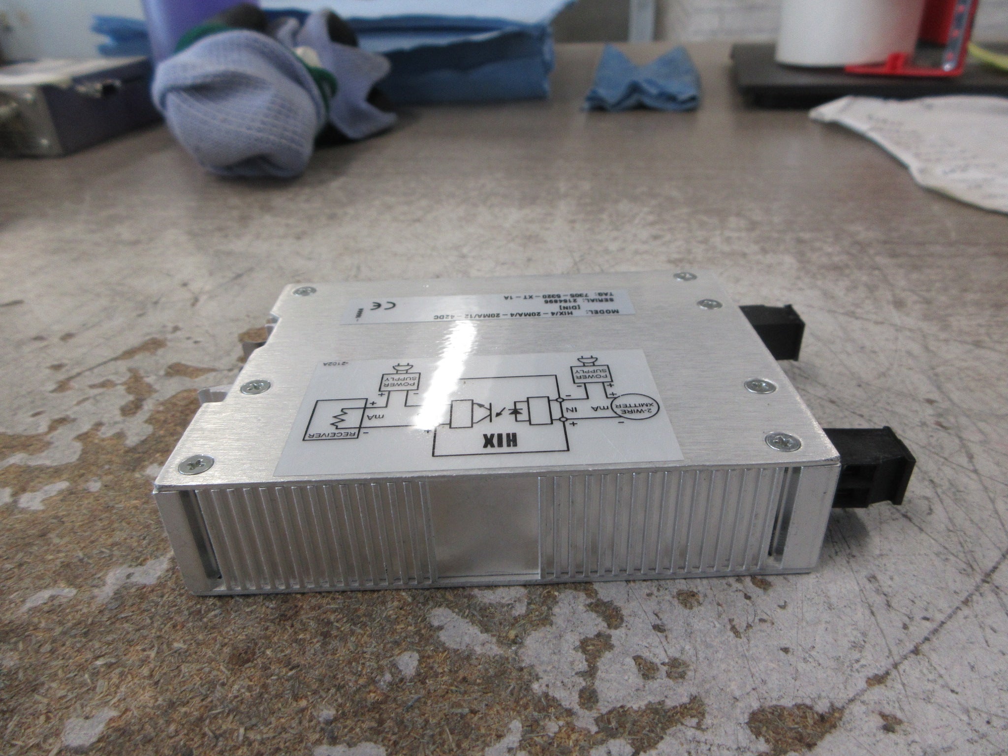 Moore Industries HIX Hart Isolator HIX/4-20MA/4-20MA/12-42DC Used