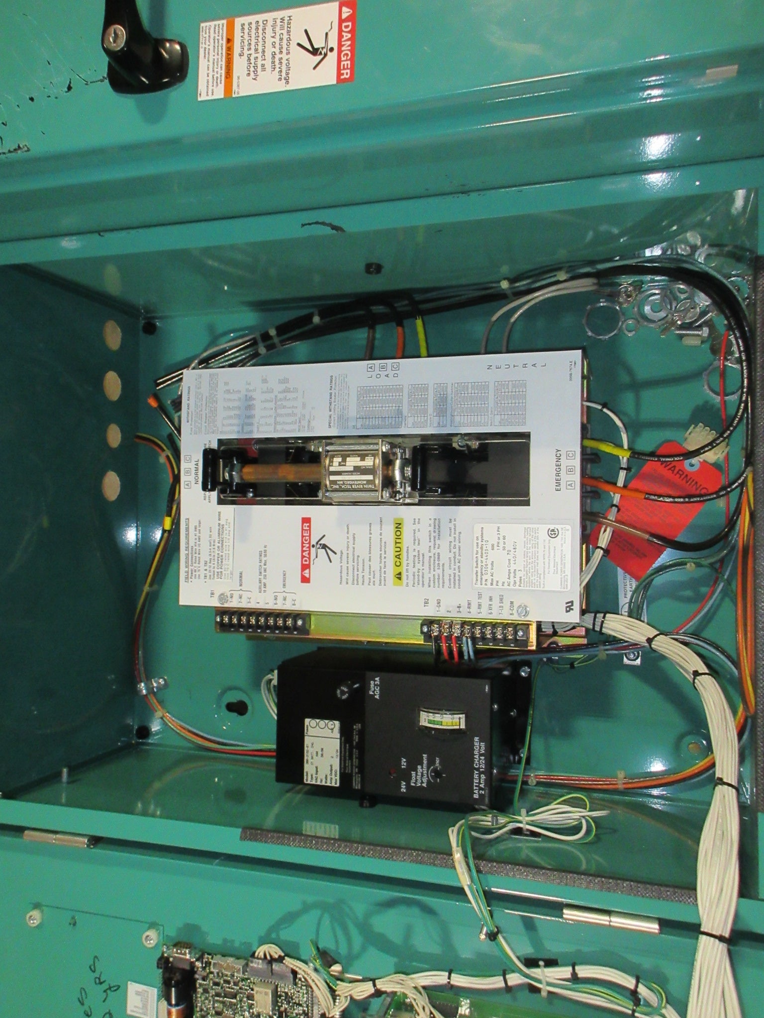 Cummins PowerCommand Automatic Transfer Switch OTPCA-5630056 70A 480V 3P Used