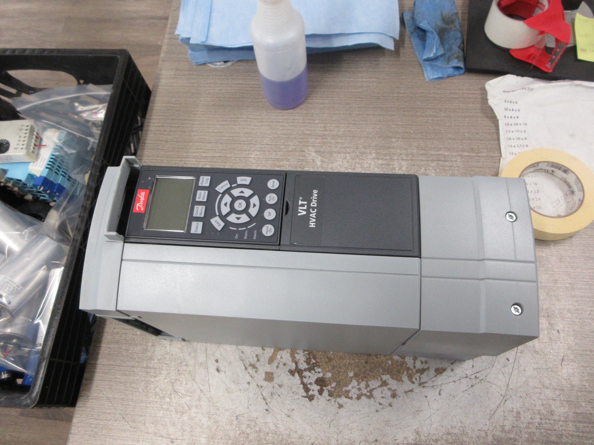 Danfoss VLT AC Drive 131F0669 10HP 3Ph Used