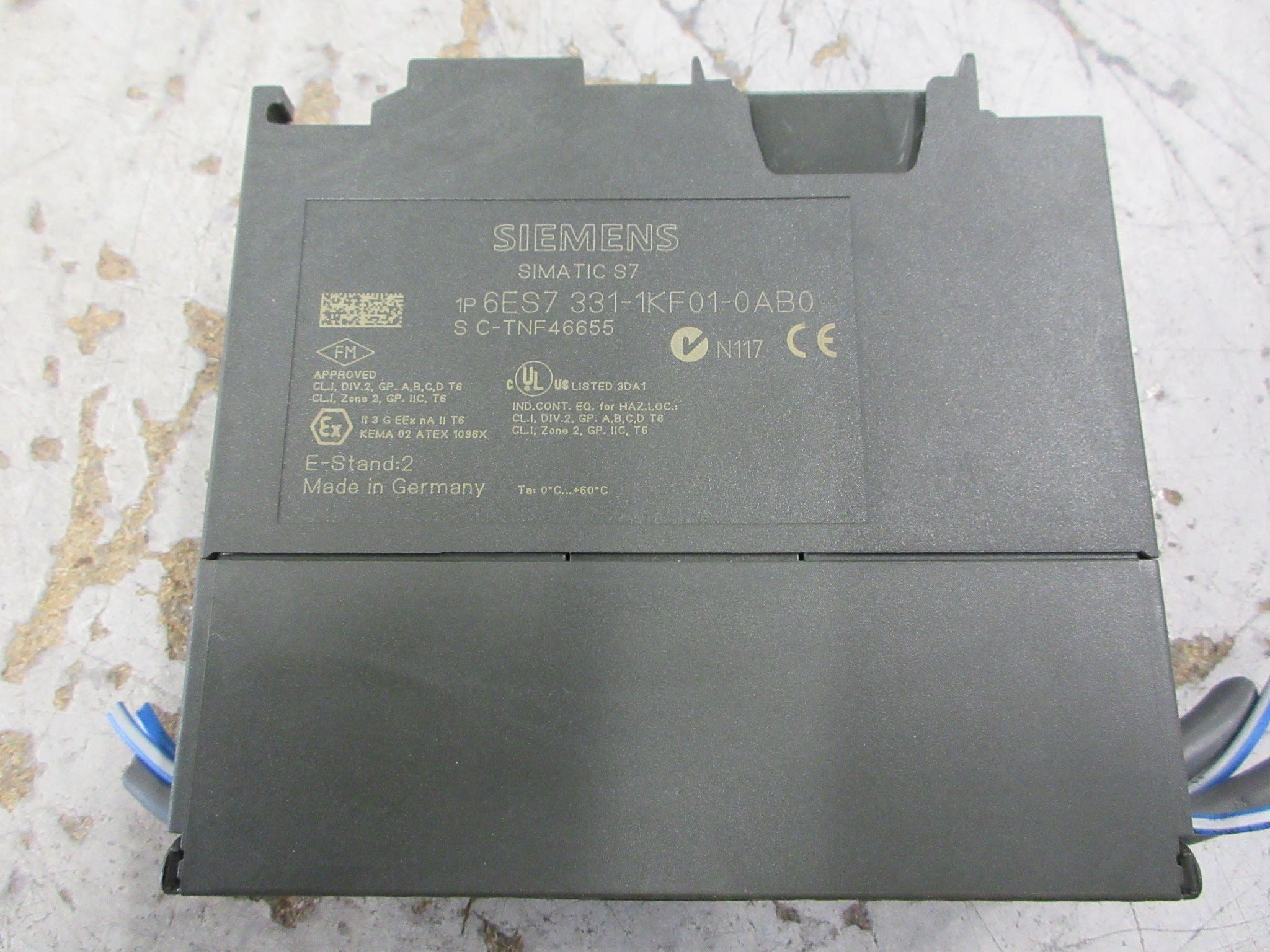 Siemens Simatic S7 Analog Input Module 6ES7 331-1KF01-0AB0 E-Stand:2 Used