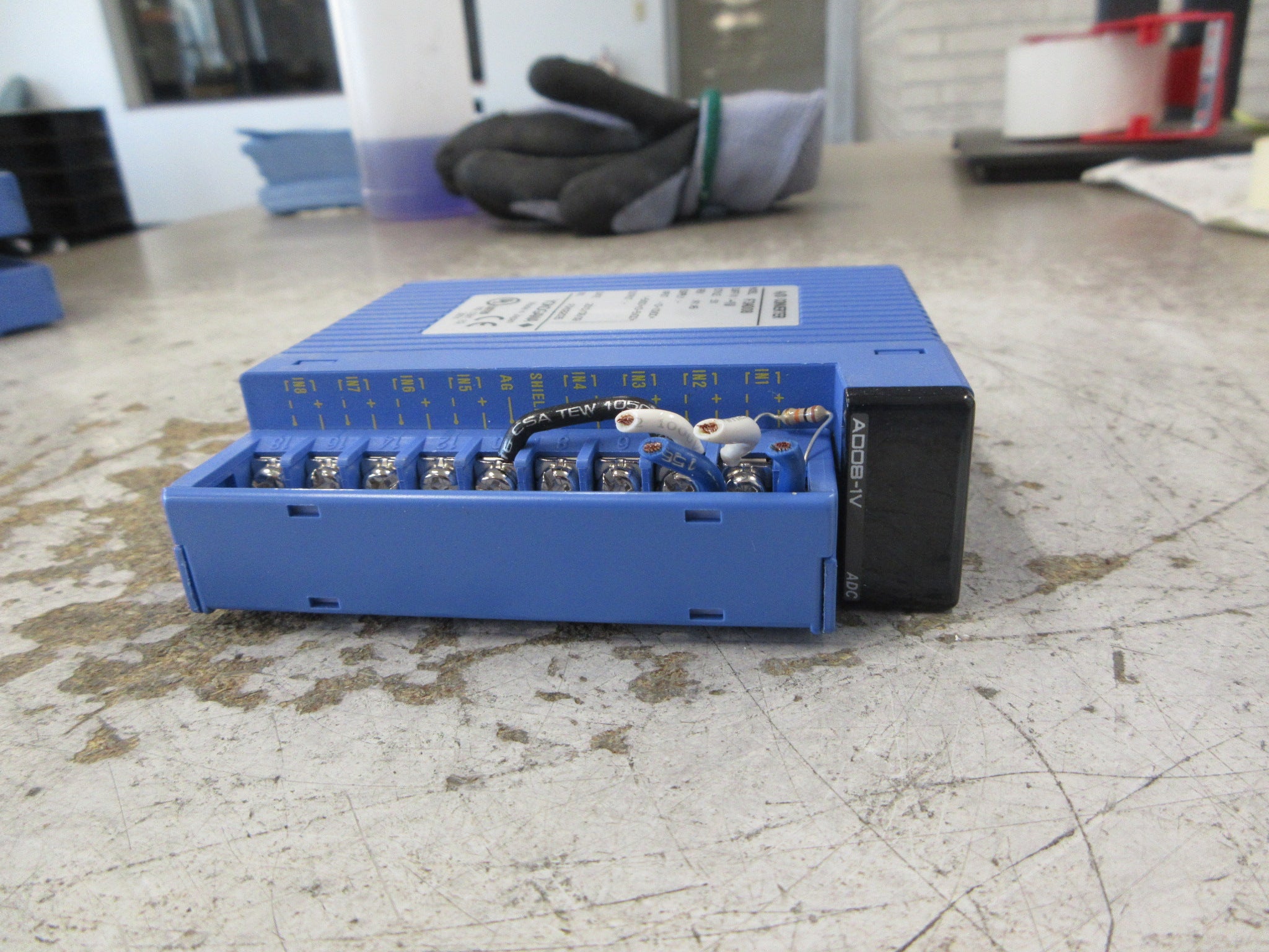 Yokogawa S1 A/D Converter Module F3AD08 Rev. A1:A5 Used