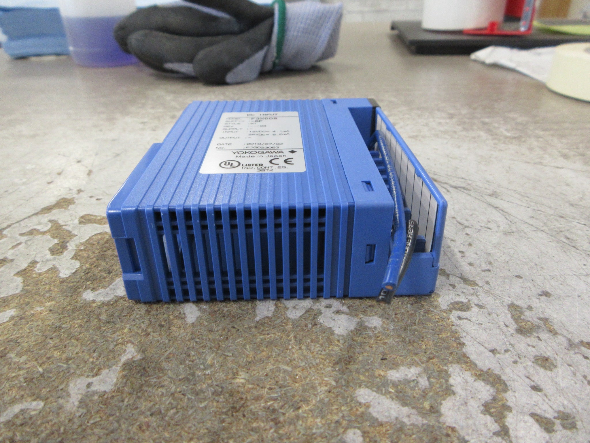 Yokogawa S1 DC Input Module F3XD08-6F Rev. 03 Used