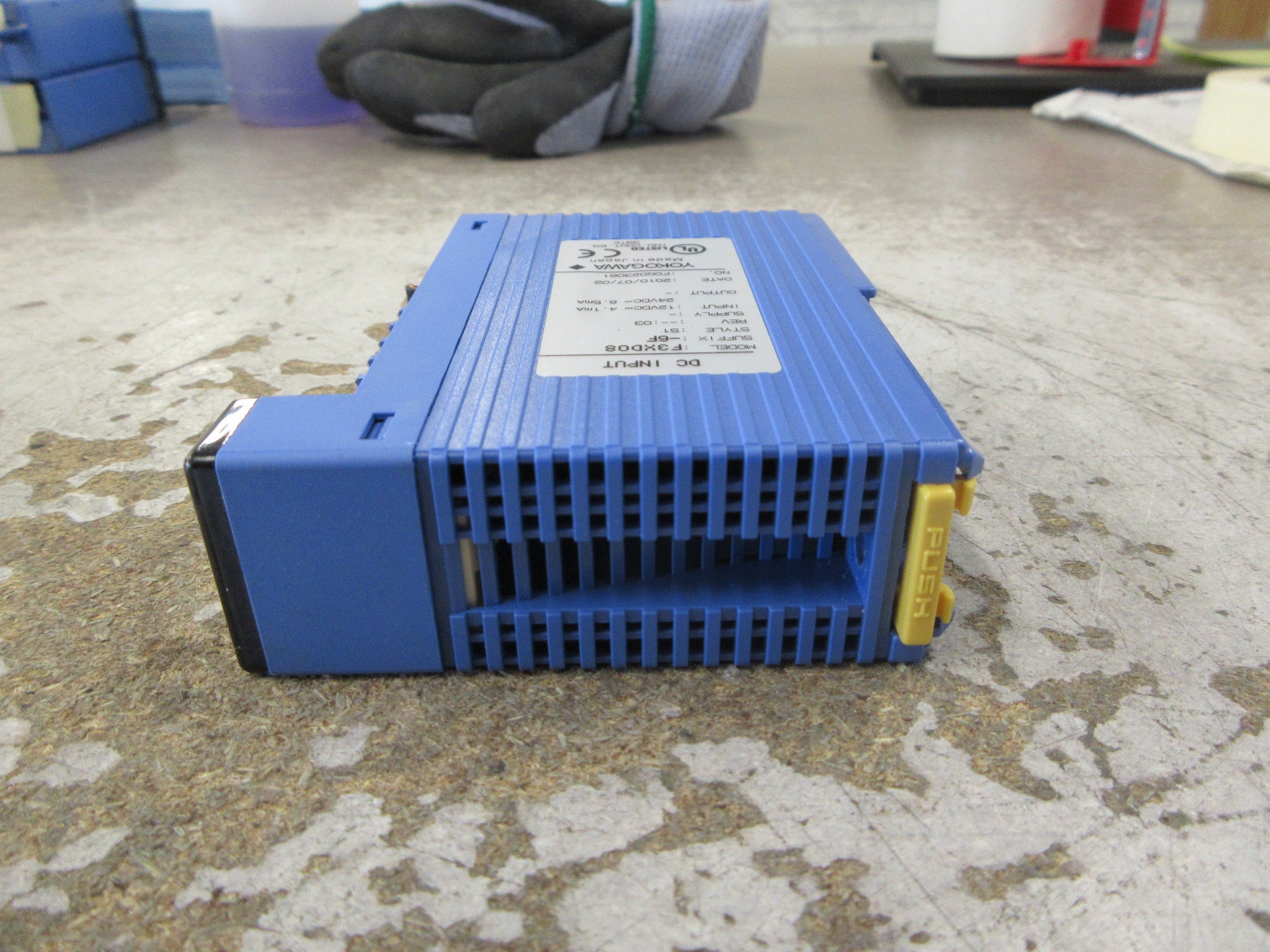Yokogawa S1 DC Input Module F3XD08-6F Rev. 03 *No Terminal Cover* Used