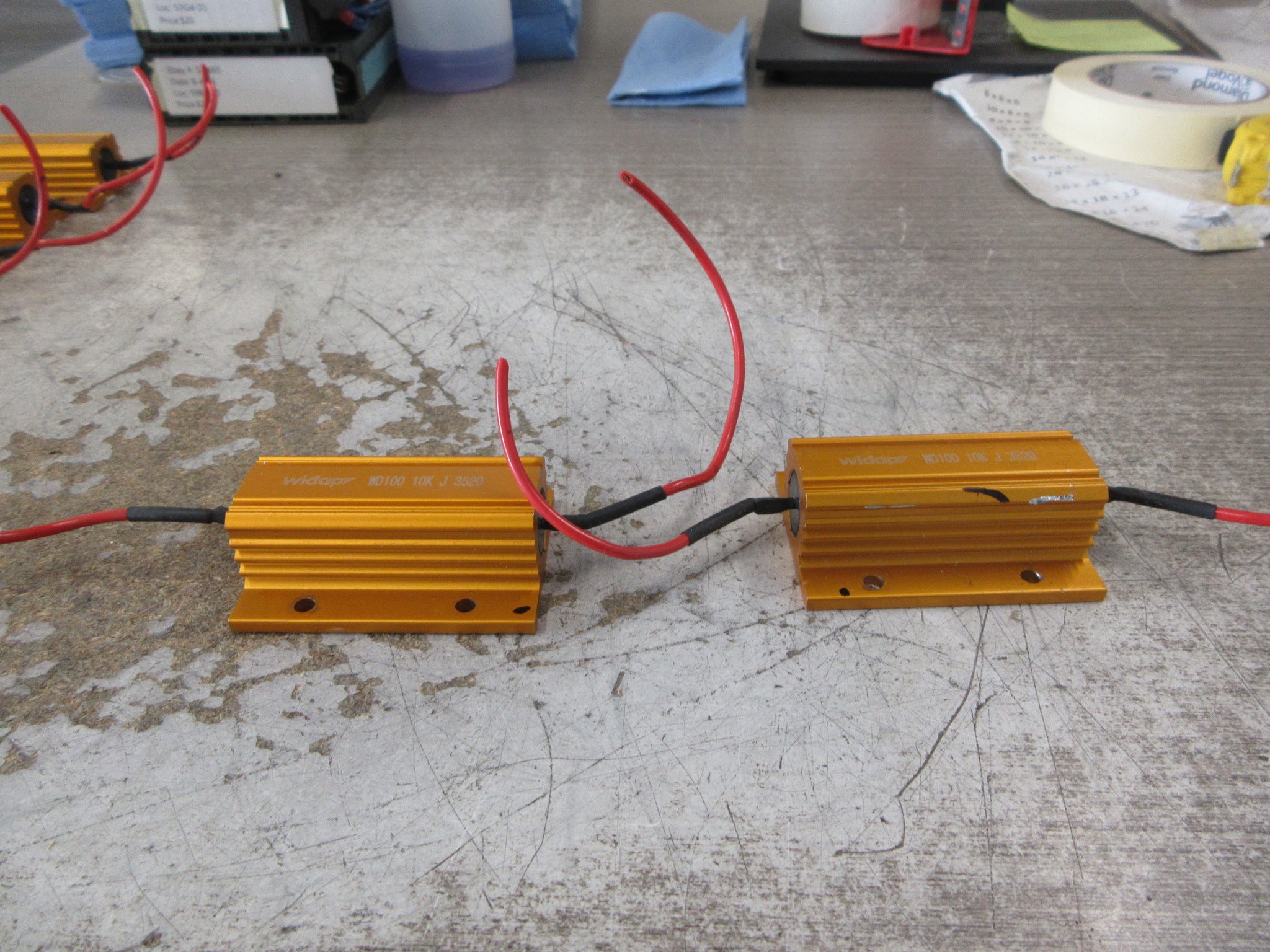 Widap Resistor WD100 10K J 3520 10K Ohms *Lot of 2* Used