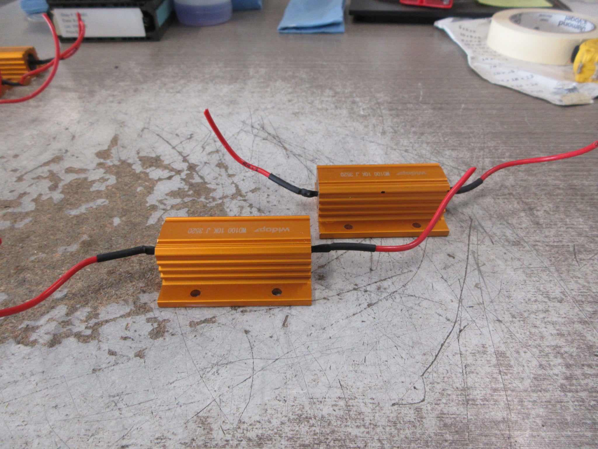 Widap Resistor WD100 10K J 3520 10K Ohms *Lot of 2* Used
