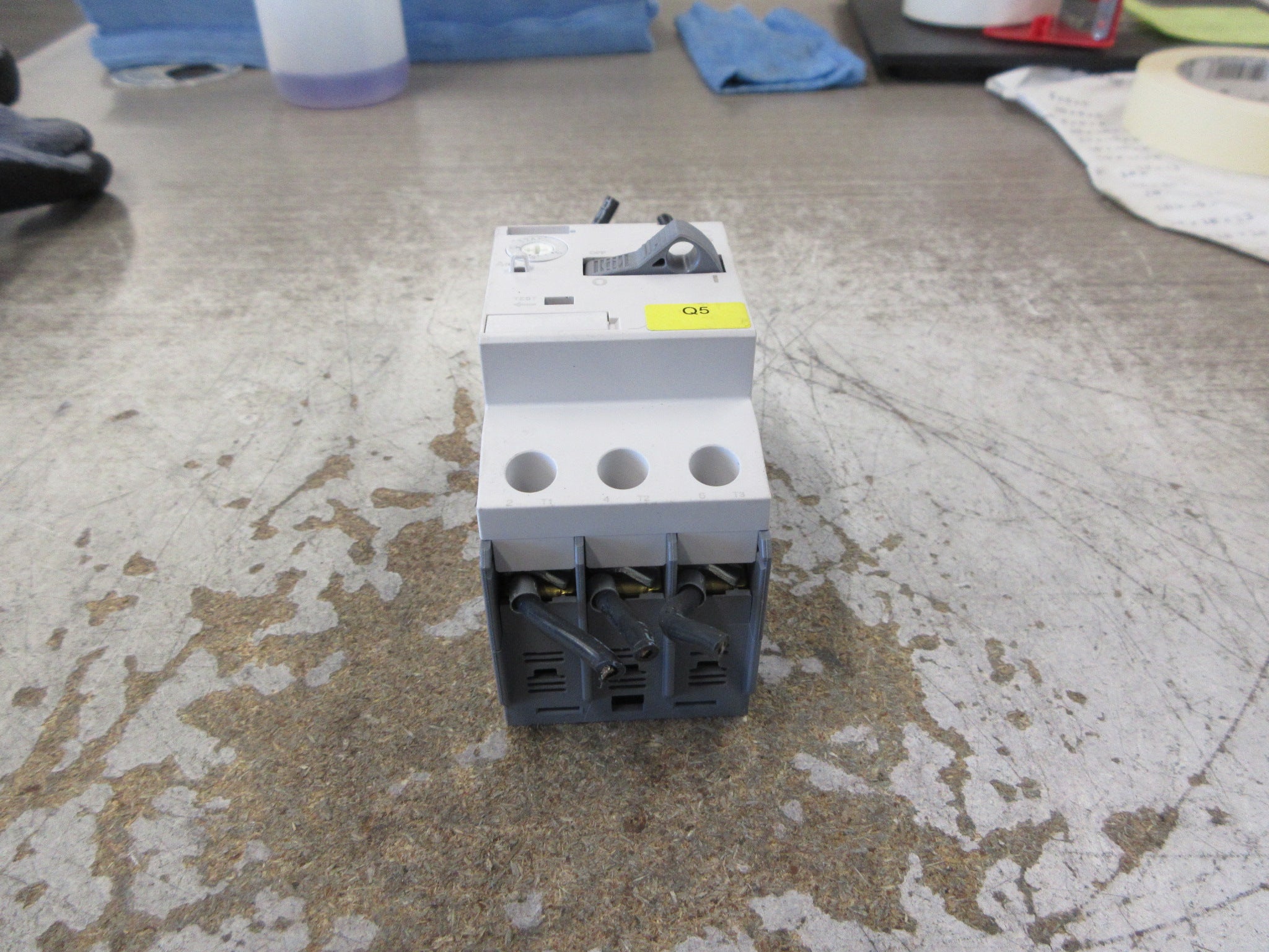 LS Meta MEC Manual Starter MMS-32S Trip: 6-10A *No Trip Cover* Used
