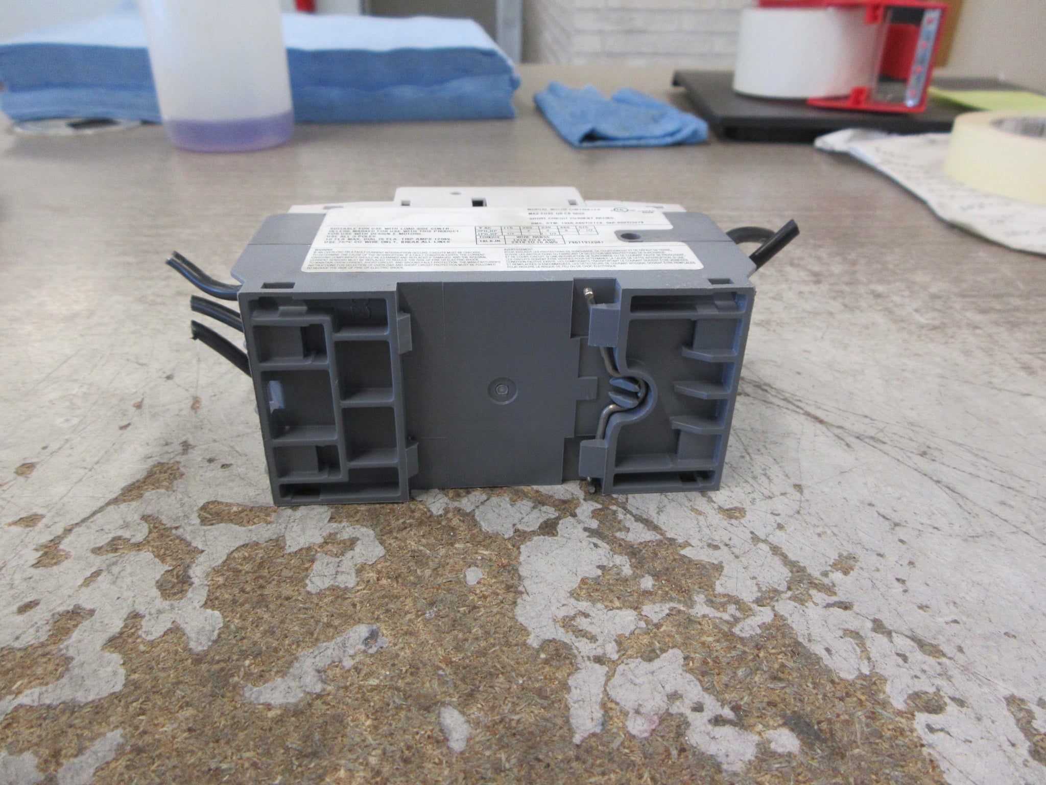 LS Meta MEC Manual Starter MMS-32S Trip: 6-10A *No Trip Cover* Used