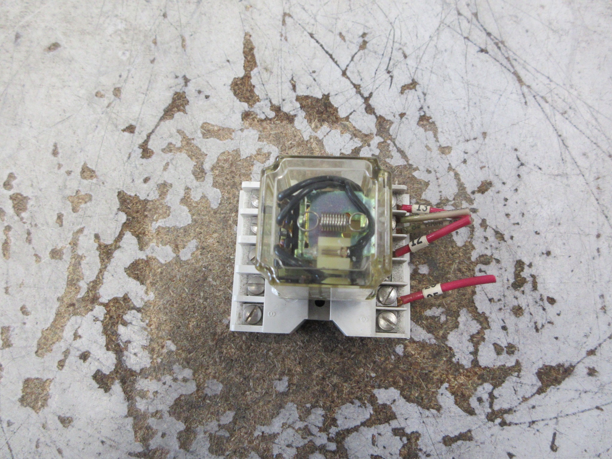 A-A Electric Relay AAE-A301L-0 120V Coil W/Base Used