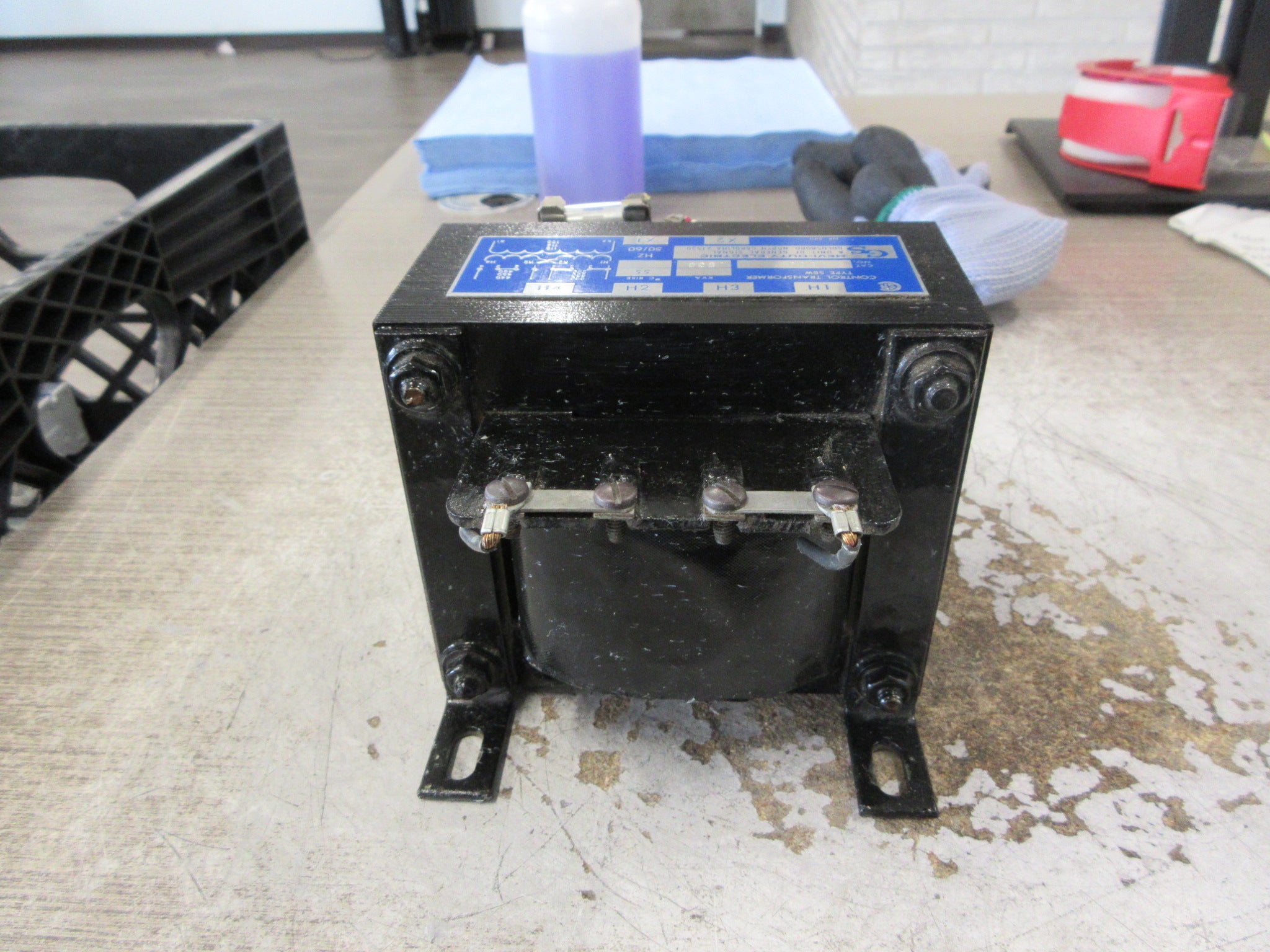 Hevi-Duty Type SBW Control Transformer W500 0.500KVA Pri: 240/480V Used
