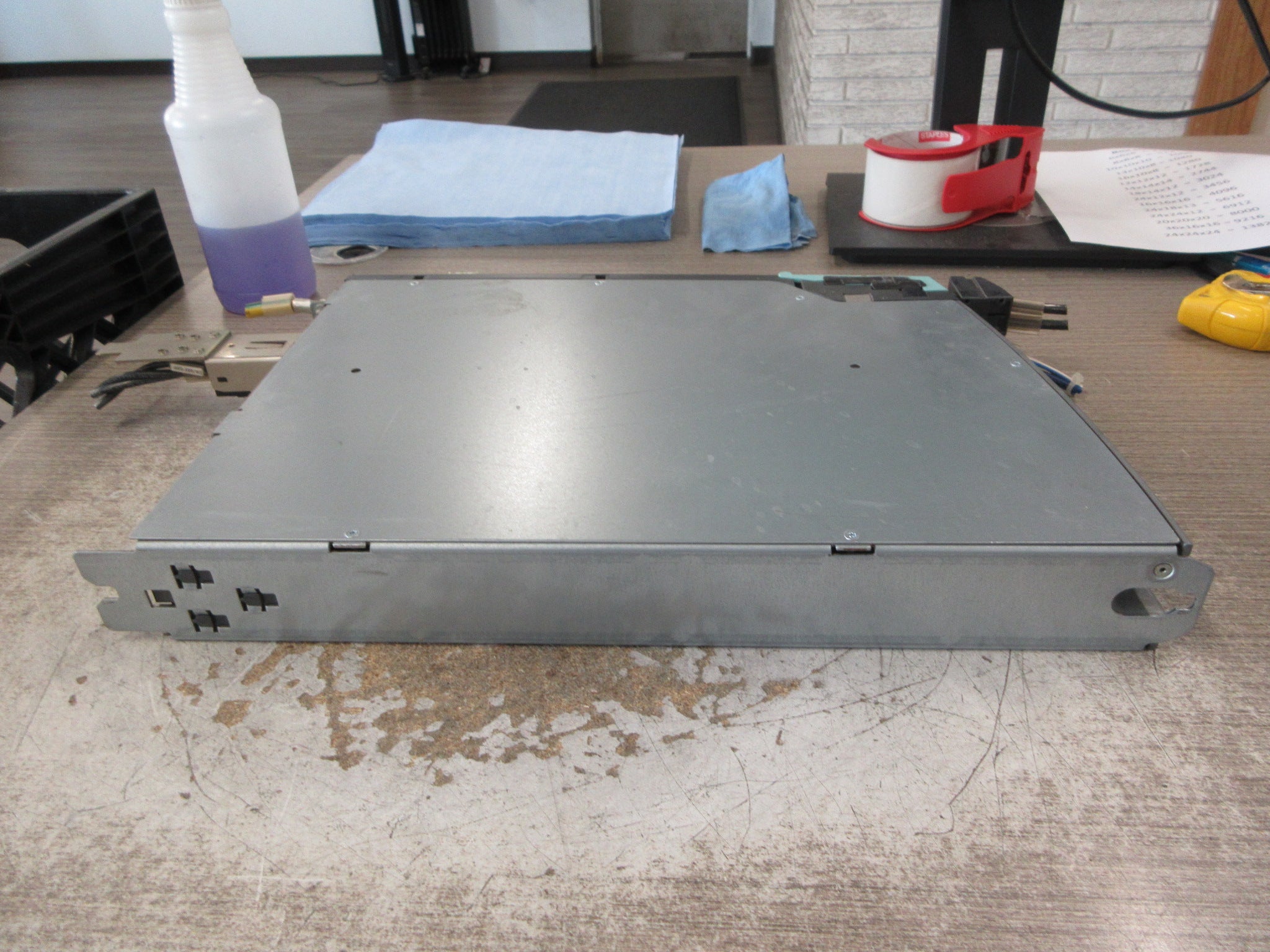 Siemens Single Motor Module 6SL3120-1TE21-8AA3 Ver. D Input: 600VDC Used