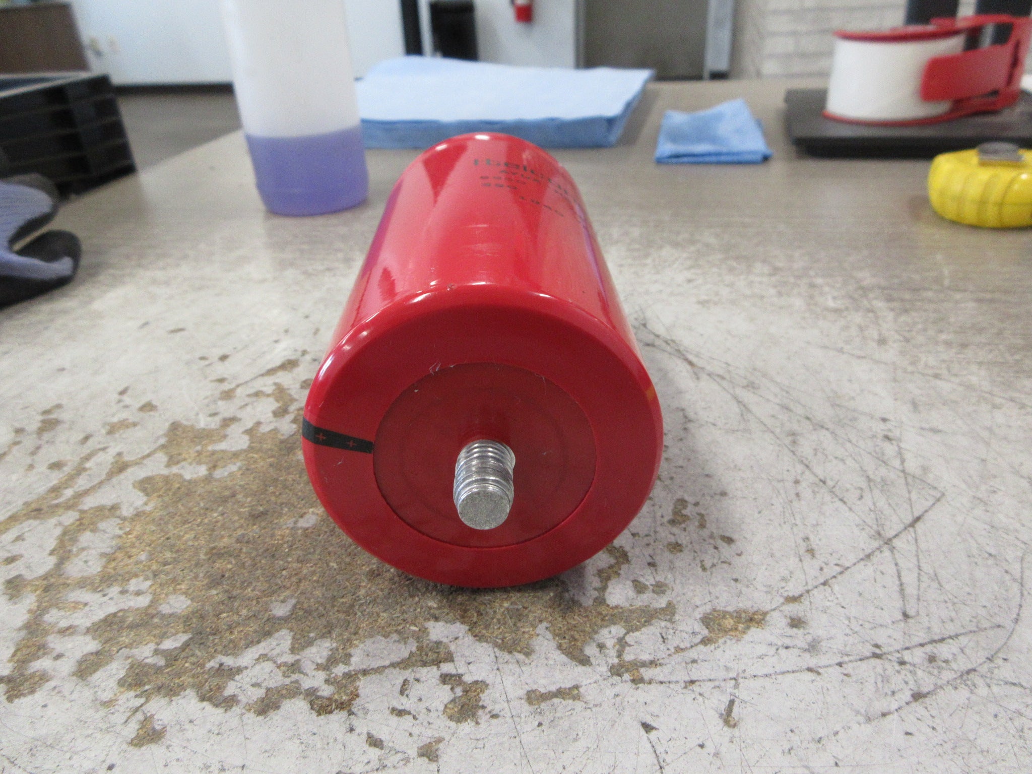 Itelcond Capacitor AYUX-HR 6800uF 350VDC Used