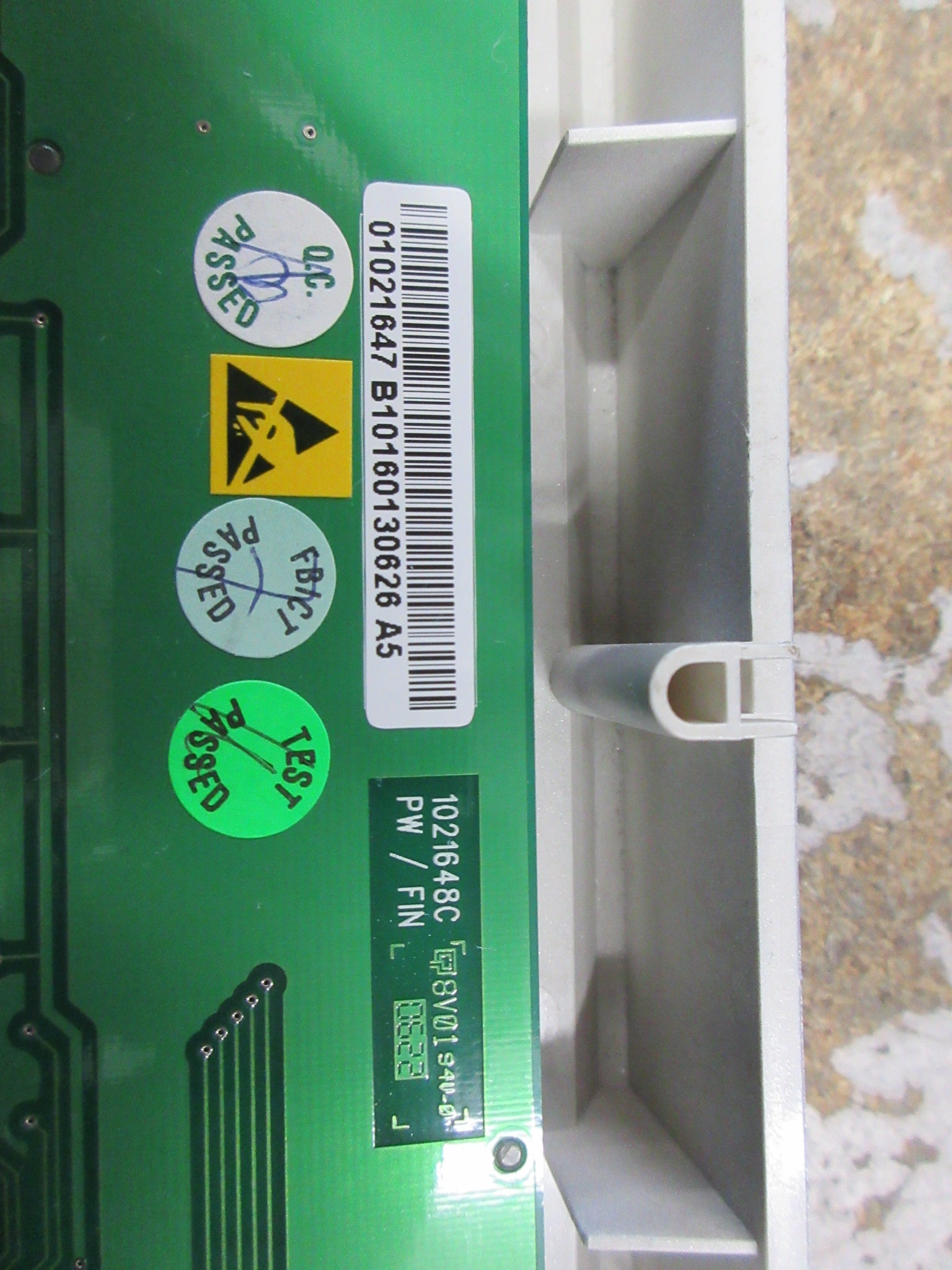 Liebert Control Panel 1021648C Used