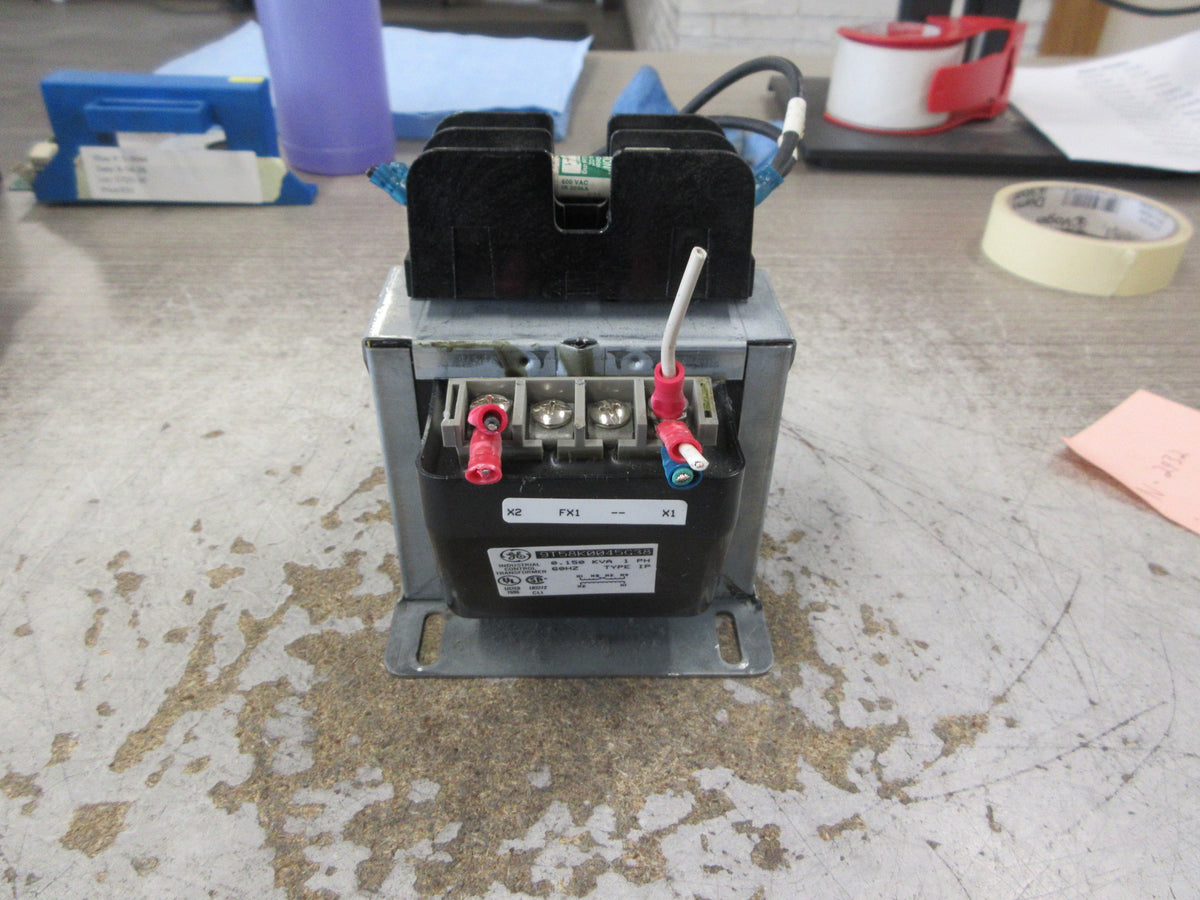 GE Control Transformer 9T58K0045G38 0.150kVA Pri: 240/480V Sec: 120V 1Ph Used