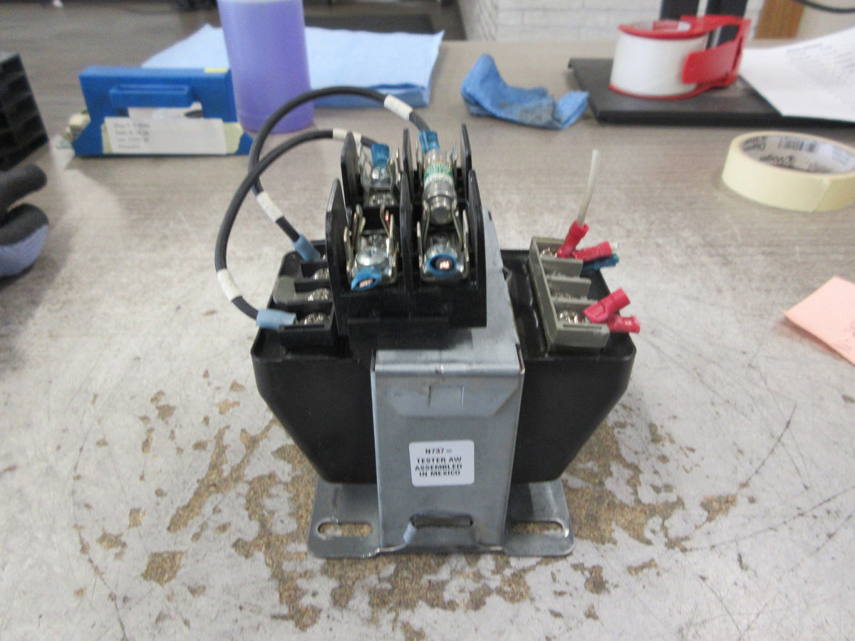 GE Control Transformer 9T58K0045G38 0.150kVA Pri: 240/480V Sec: 120V 1Ph Used