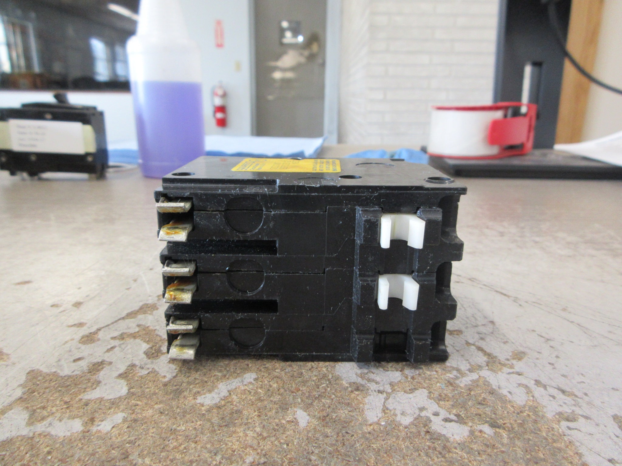 Square D Clip-On Circuit Breaker QO3100 Ser. 2 100A 240V 3P Used