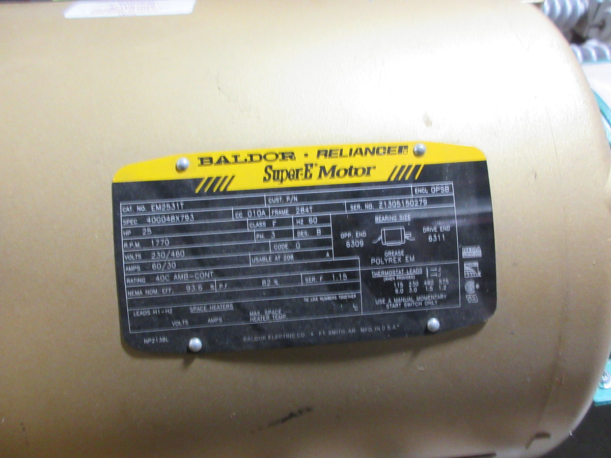 Wilo Pump NL 5X4X10/25/200V/3/60/ODP/SG35 25HP 1770RPM 85 FT Head 600GPM Used
