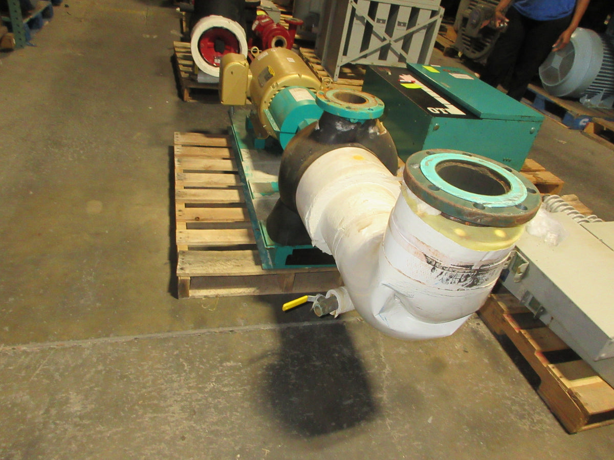 Wilo Pump NL 5X4X10/25/200V/3/60/ODP/SG35 25HP 1770RPM 85 FT Head 600GPM Used
