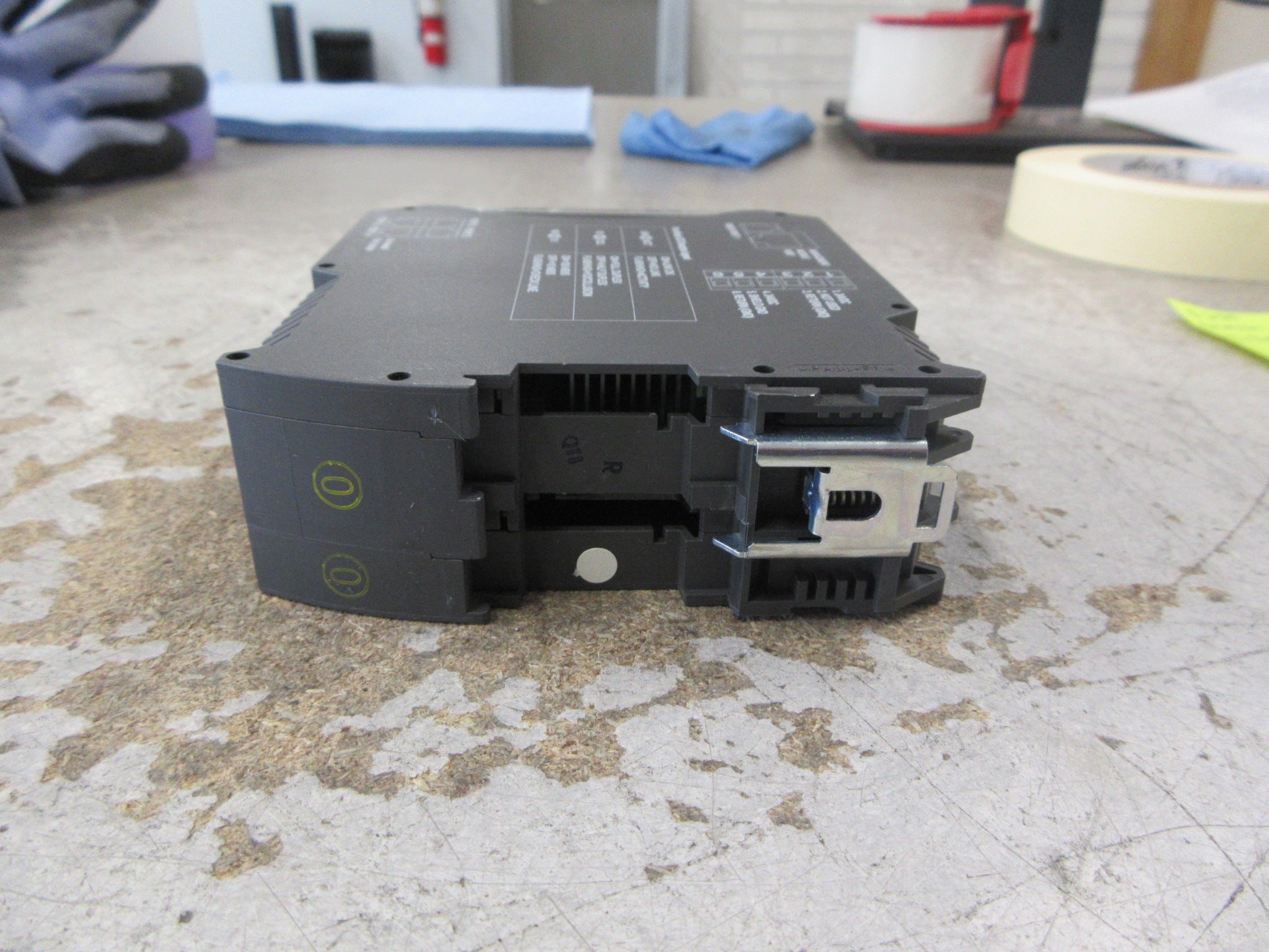 Emerson KJ1710X1-BA1 Single Port Fiber Switch 12P3305X052 Rev. E Used