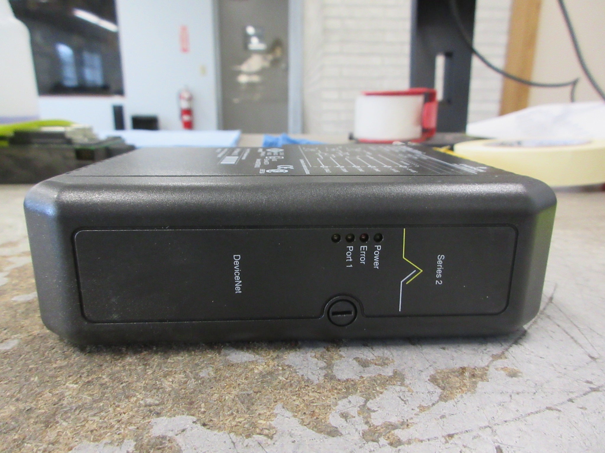 Emerson KJ3244X1-BA1 DevicNet Module 12P2843X022 Ser. 2 Rev. B Used