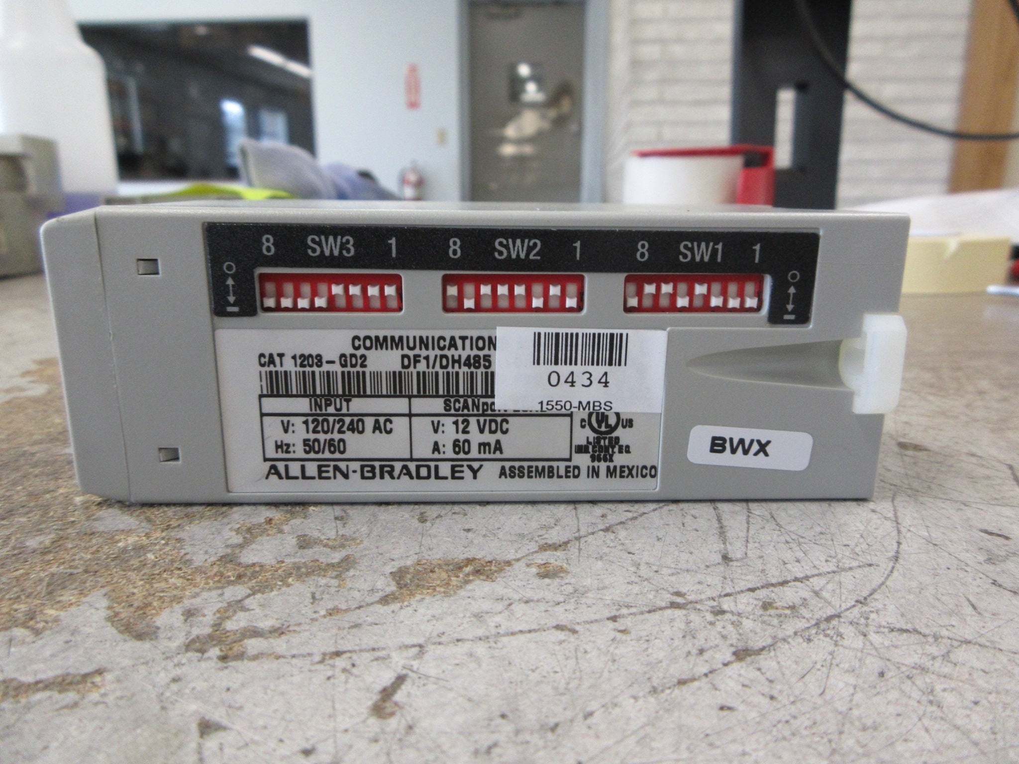 ProSoft Modbus SCANport Adapter 1550-MBS *Broken Cover Clips* Used