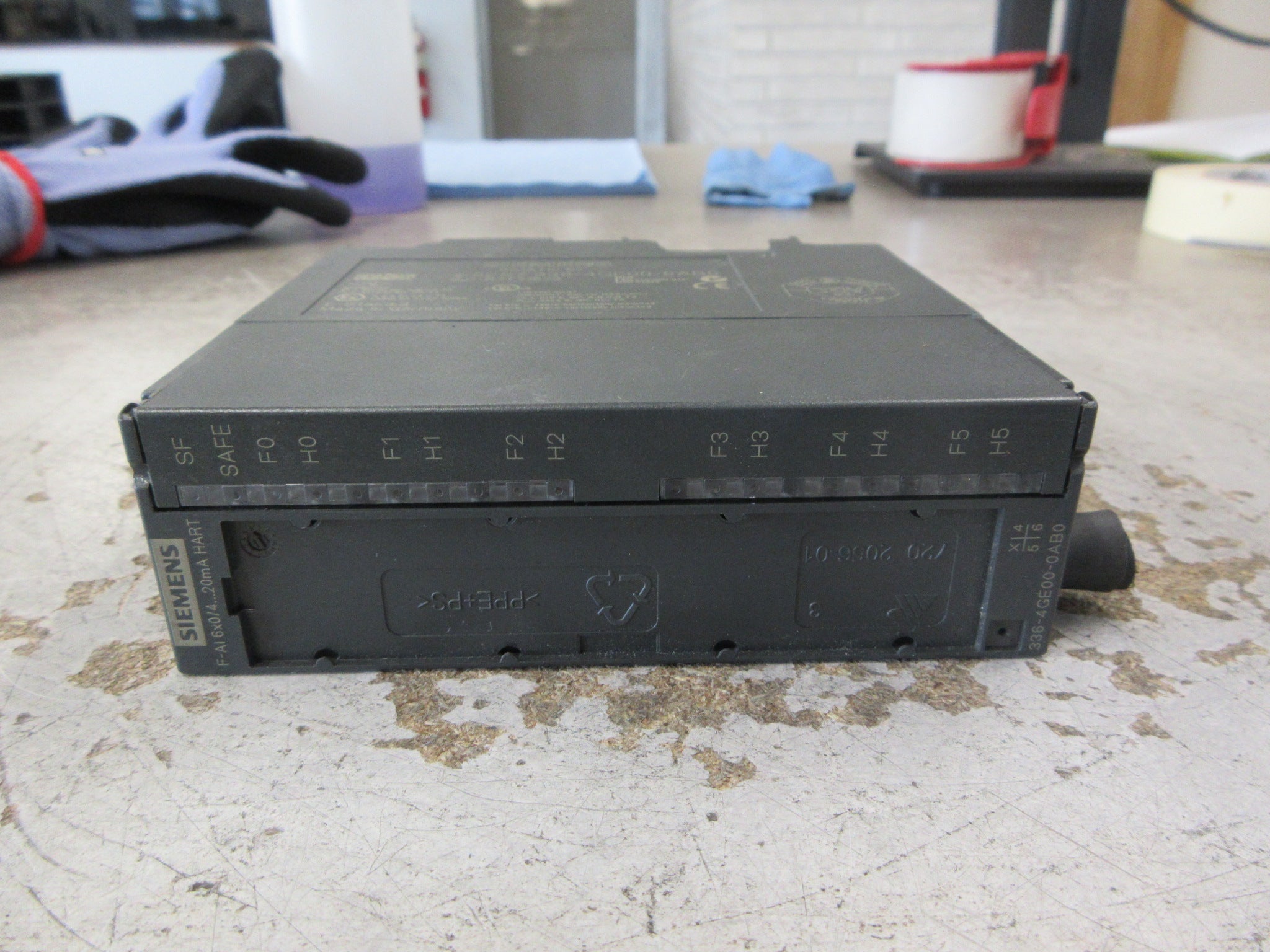 Siemens Simatic S7 FailSafe Analog Input Module 6ES7-336-4GE00-0AB0 Used