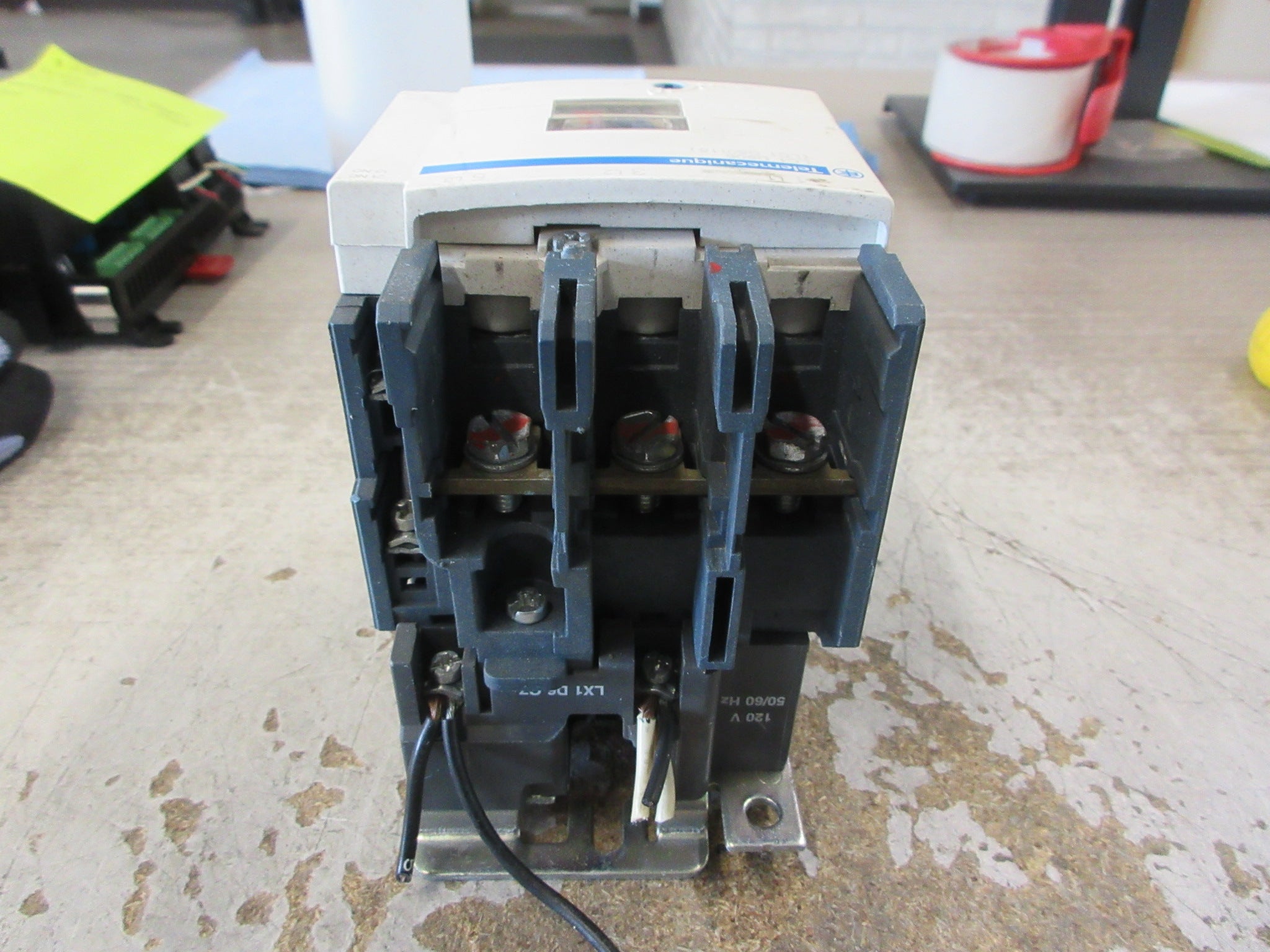 Telemecanique Contactor LC1 D806 / LC1 D80116 120V Coil 110A 600V Used