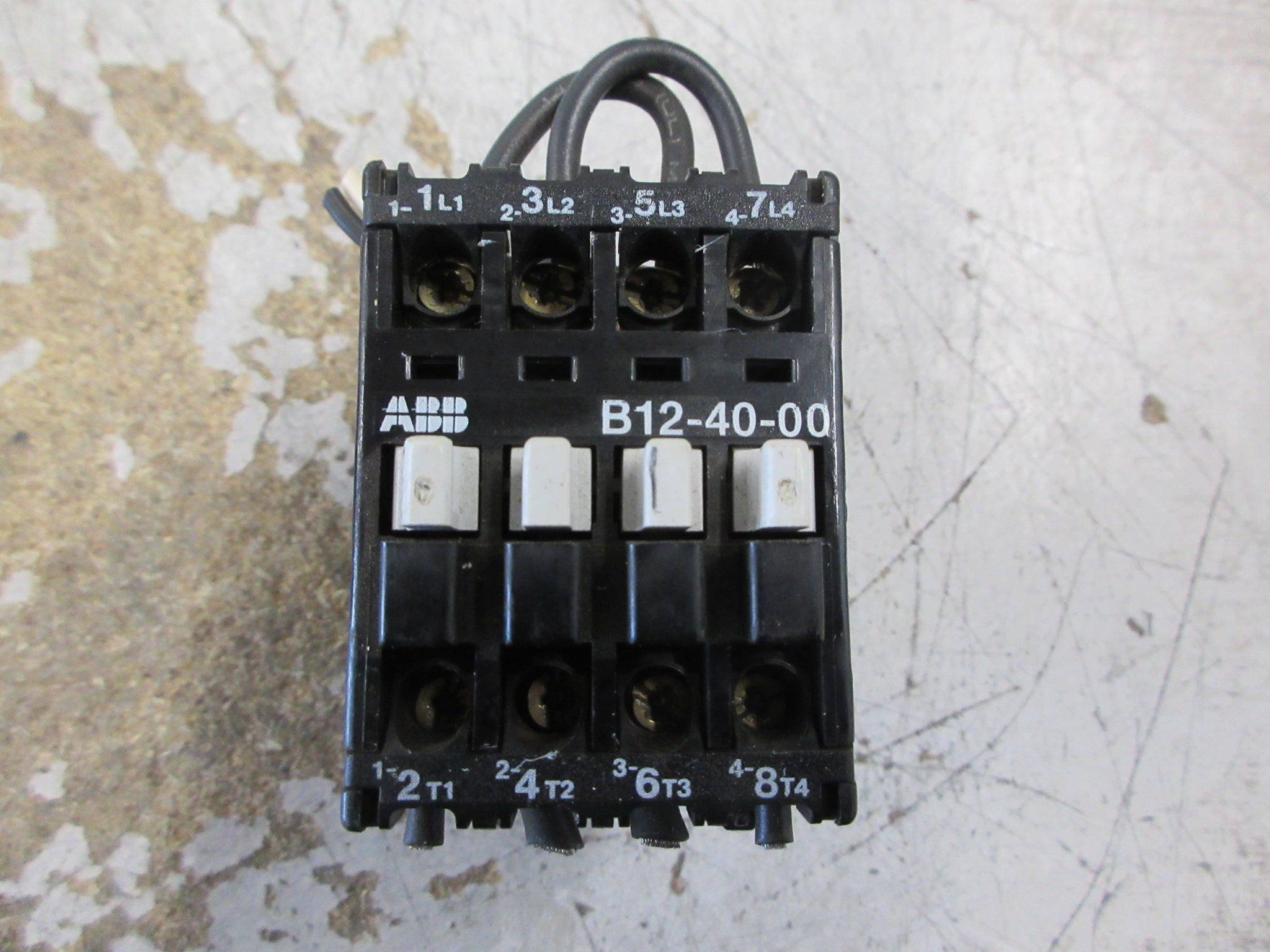 ABB Contactor B12-40-00 120V Coil 21A 600V Used