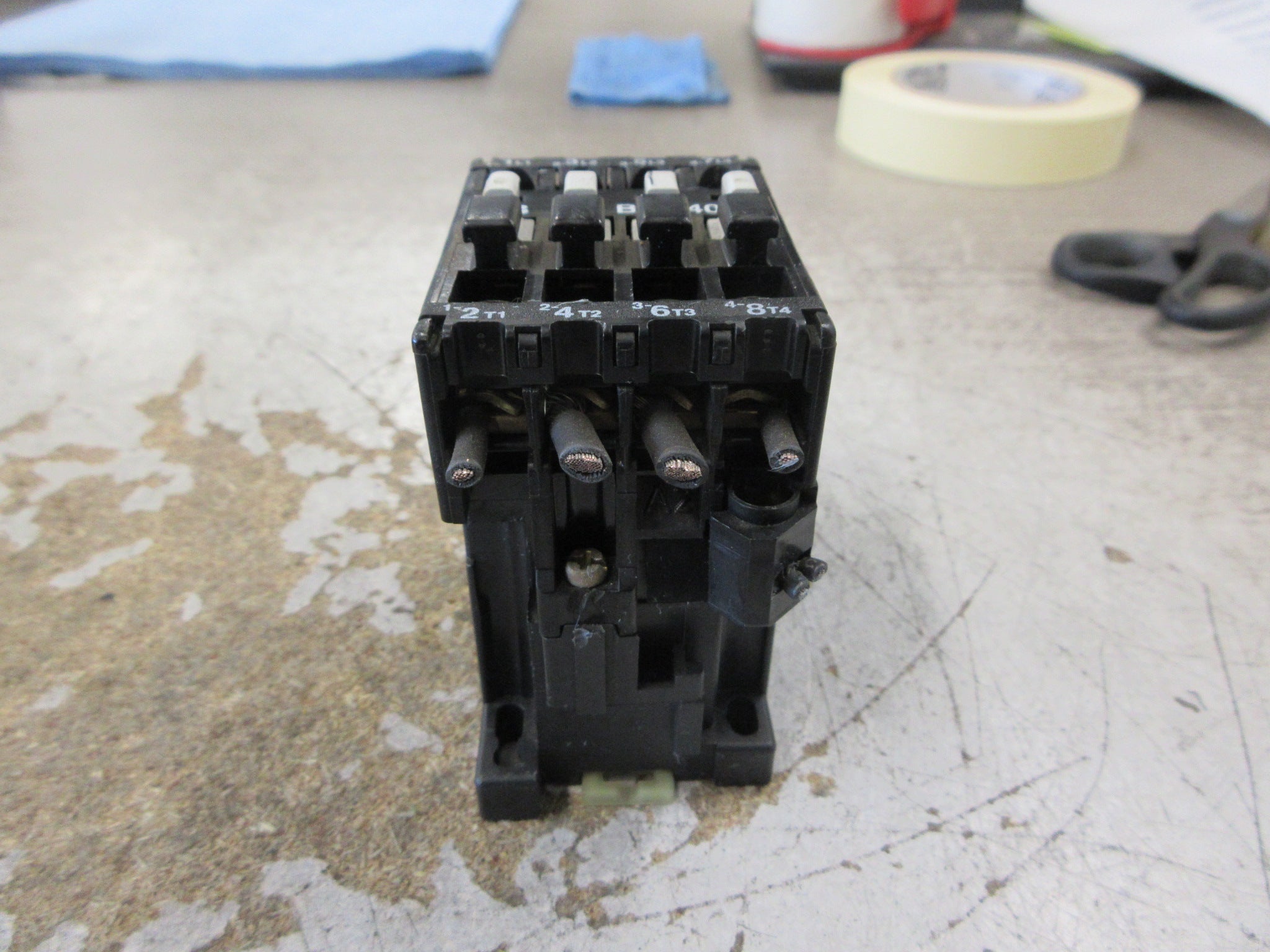 ABB Contactor B12-40-00 120V Coil 21A 600V Used
