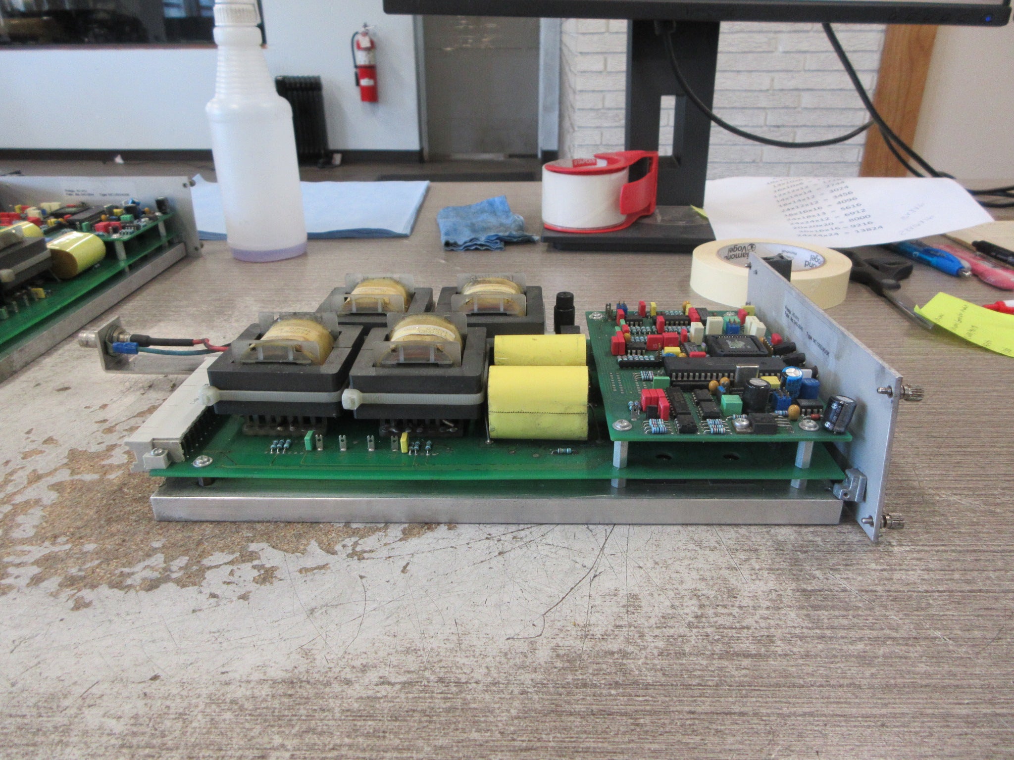 Elma Ultrasonic HF Ultrasonic Generator Module MC1200/40/98 40KHz Used
