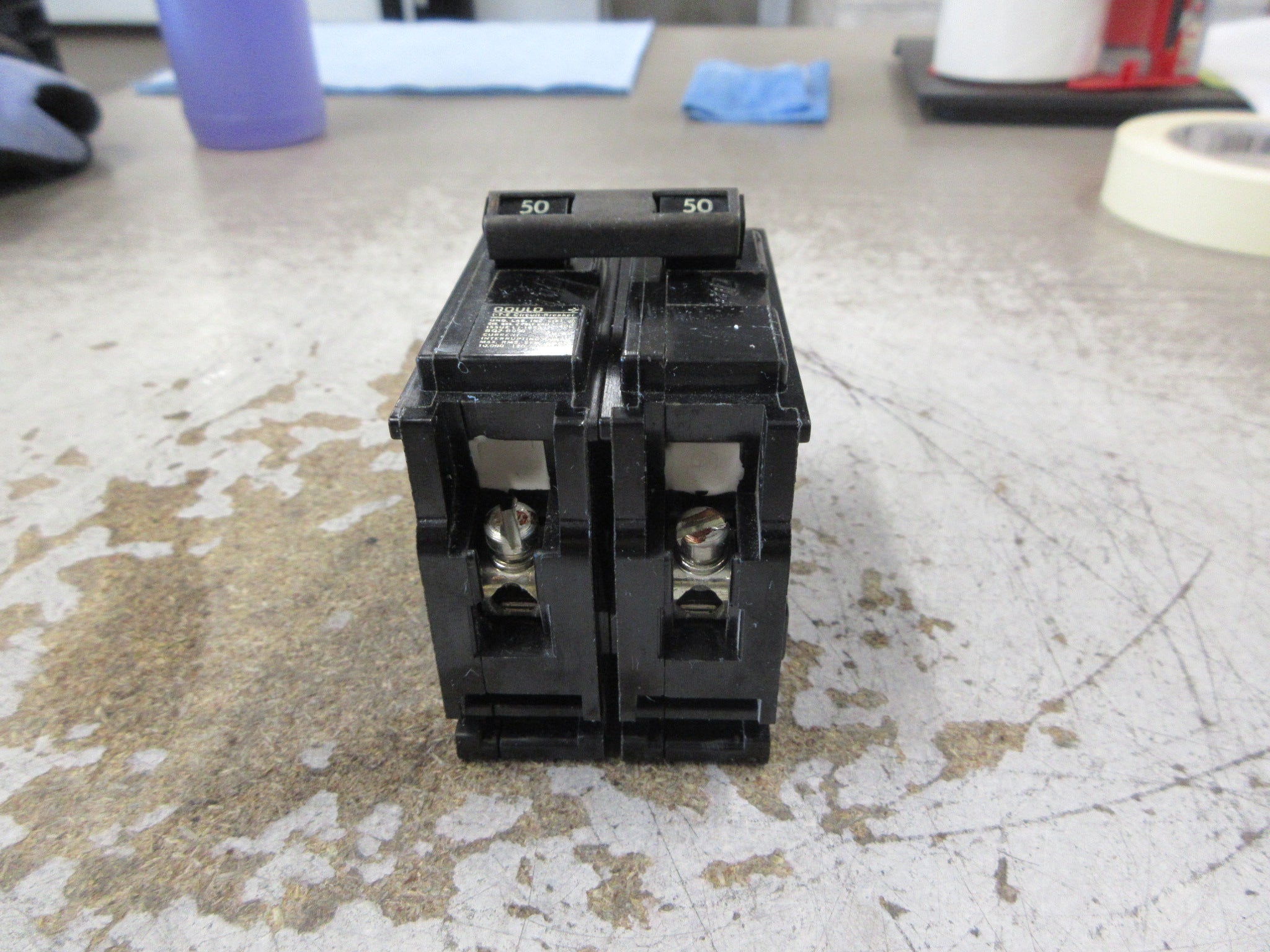 Gould ITE Bolt-On Circuit Breaker BQ2-B050 50A 120/240V 2P Used