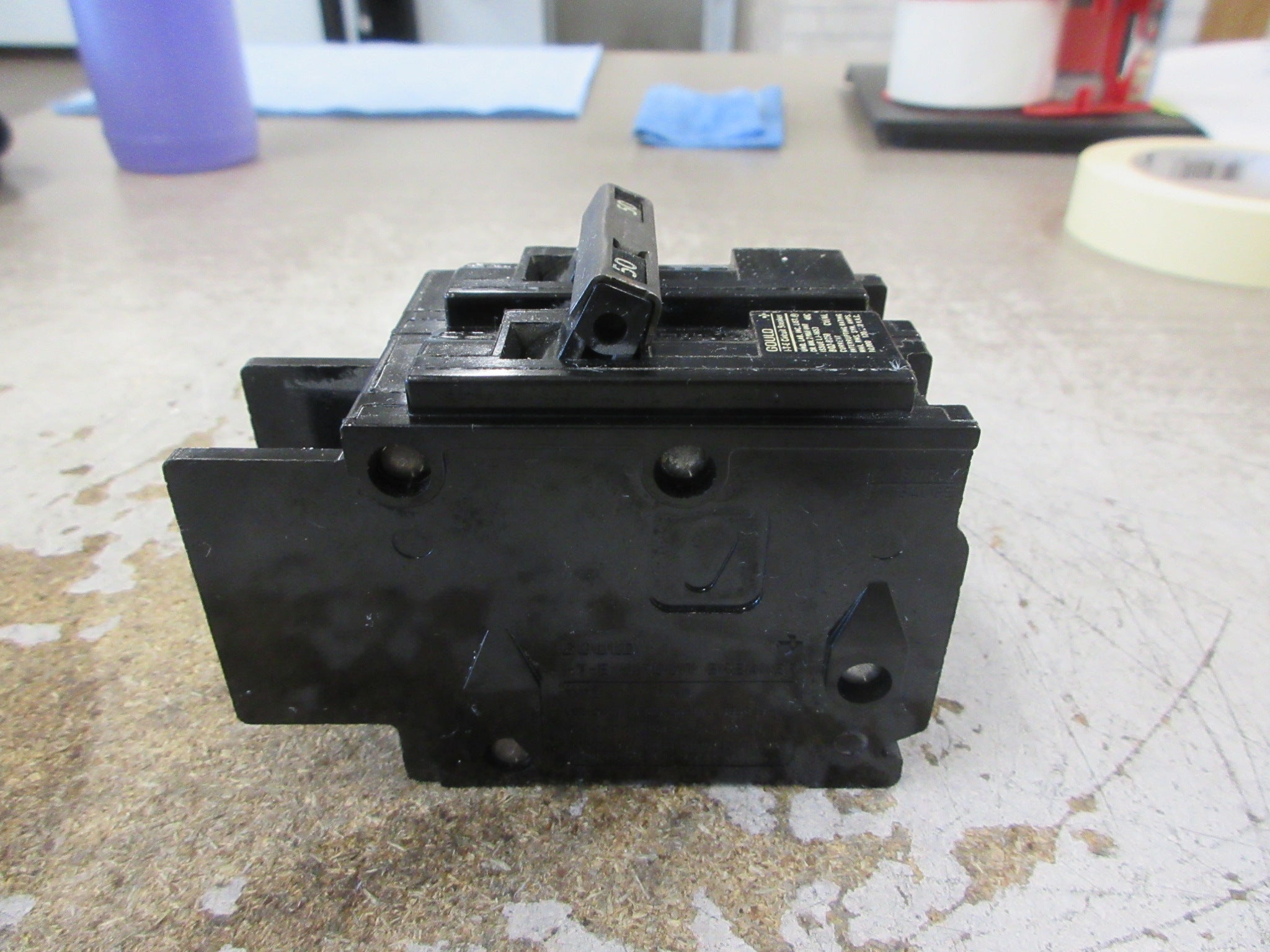 Gould ITE Bolt-On Circuit Breaker BQ2-B050 50A 120/240V 2P Used