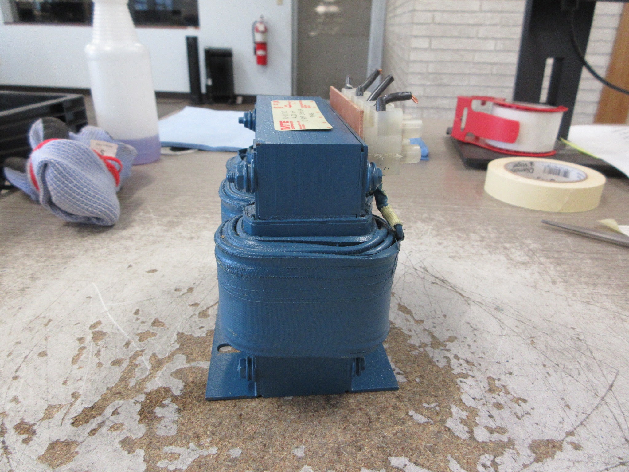 MTE 3Ph Line Reactor RL-01203 4.20mH 12A 600V 50/60Hz Used