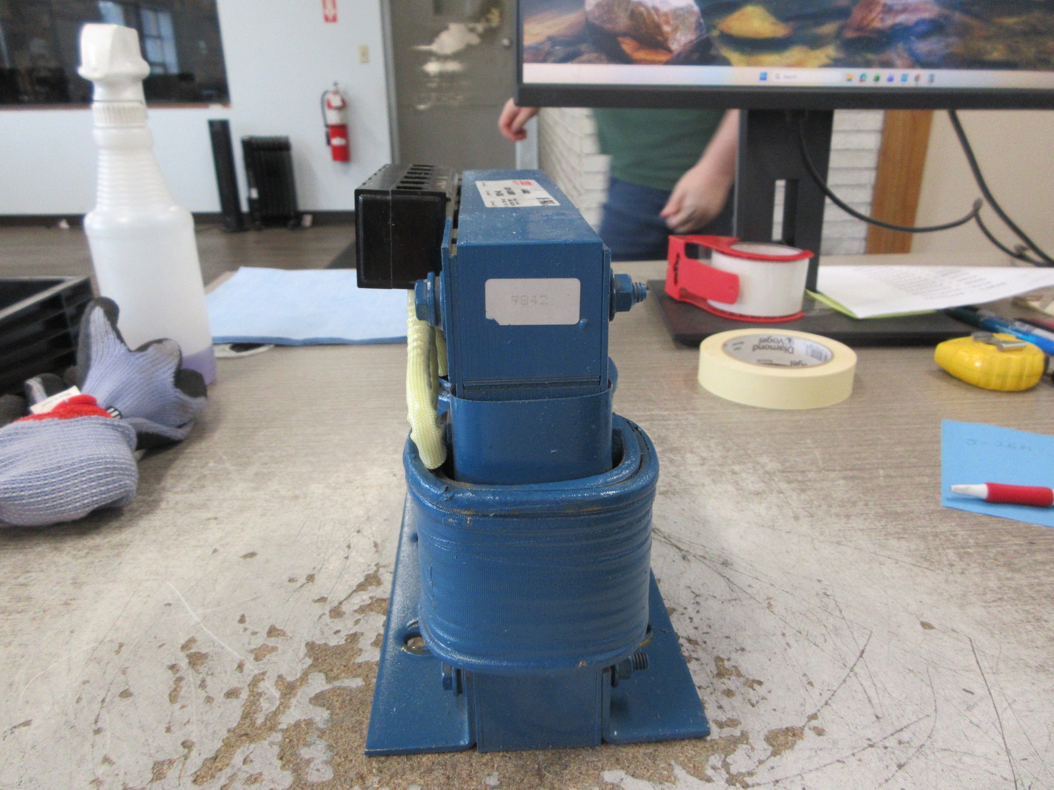 MTE 3Ph Line Reactor RL-04502 0.7mH 45A 600V 50/60Hz Used