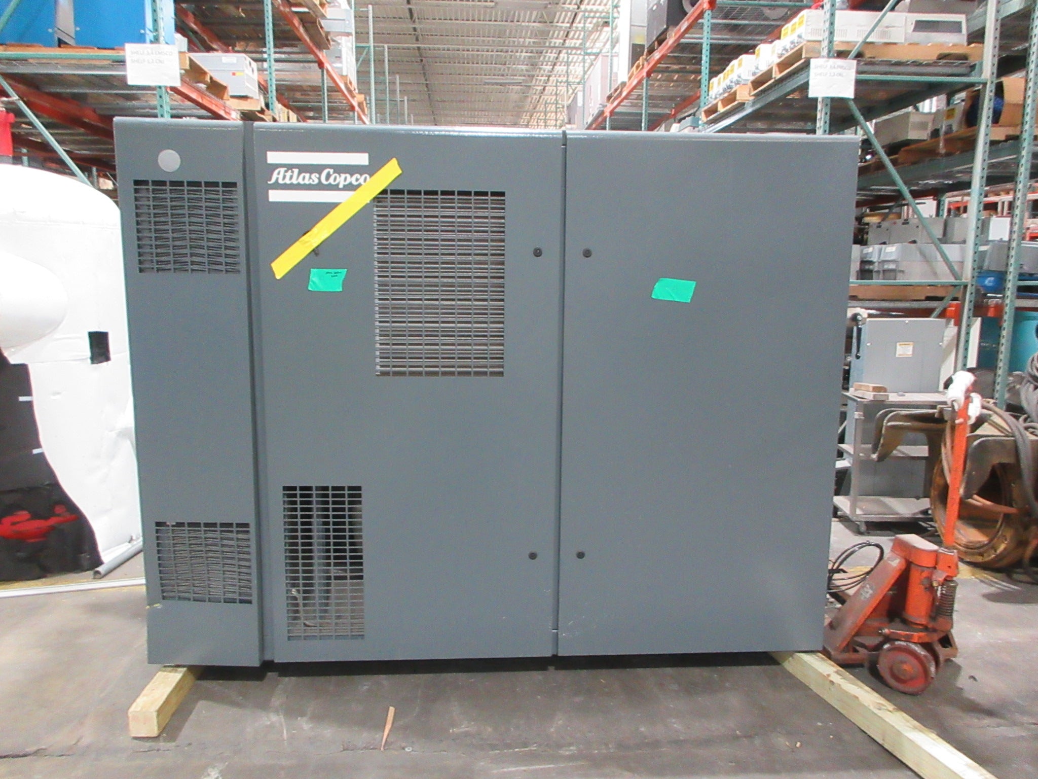 Atlas Copco Rotary Screw Compressor ZR55VSDFF 75HP 121 PSI 295.4 CFM Used