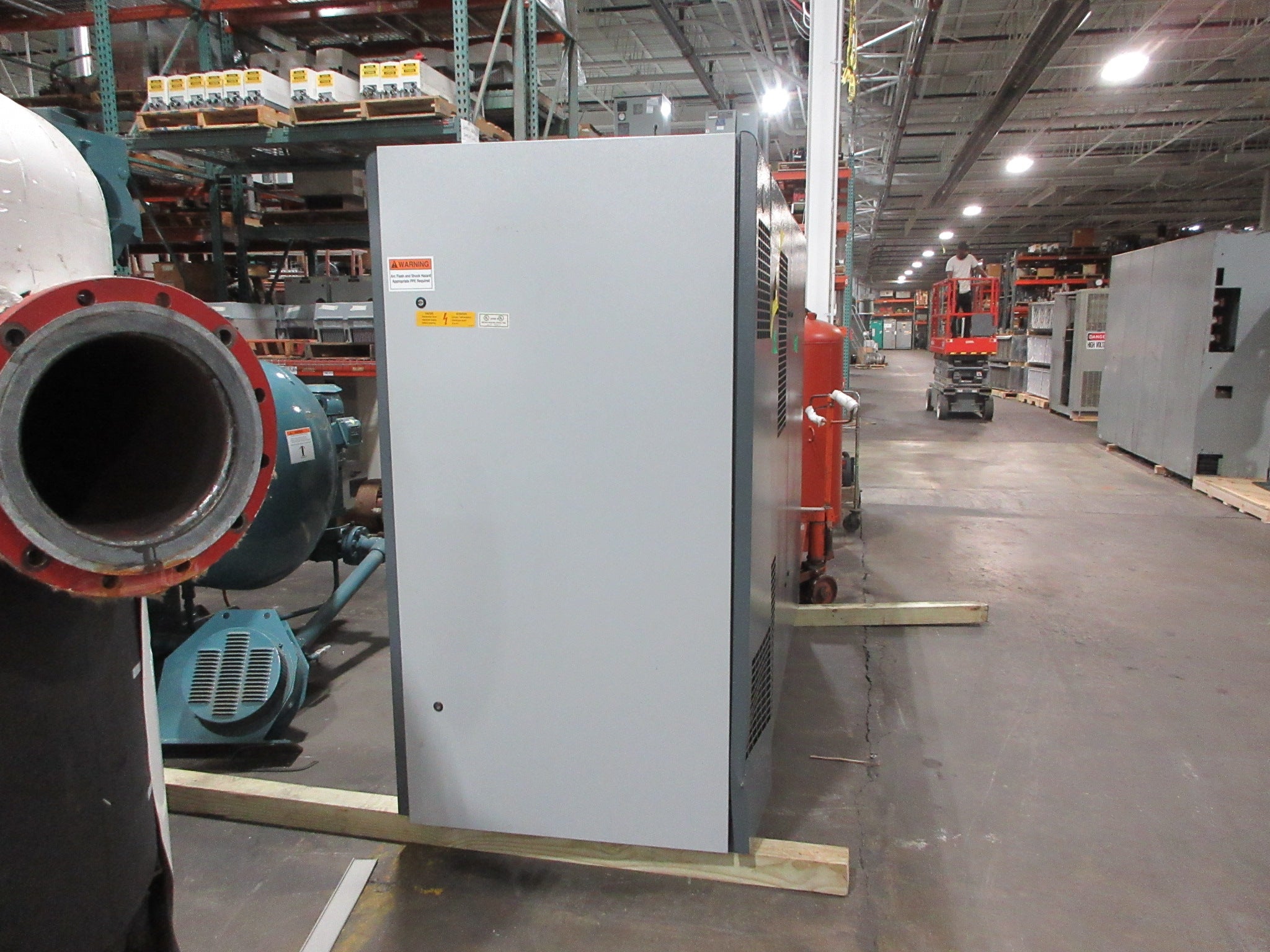 Atlas Copco Rotary Screw Compressor ZR55VSDFF 75HP 121 PSI 295.4 CFM Used