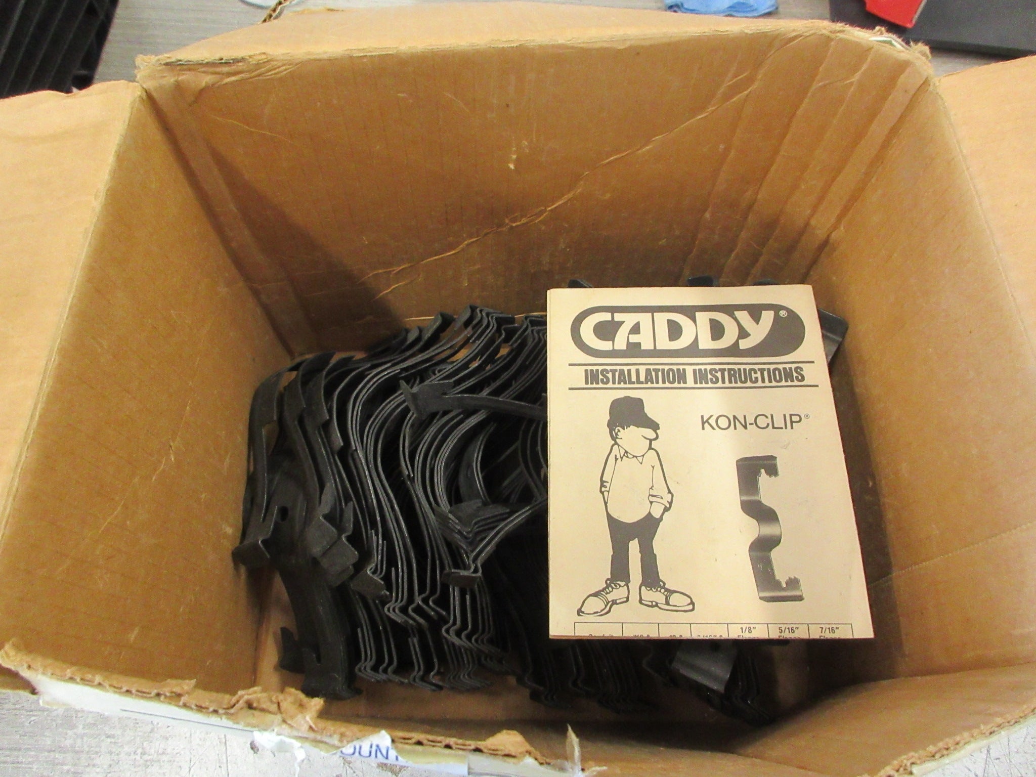 Erico Caddy Kon-Clip K-20 *Box of 150* New Surplus