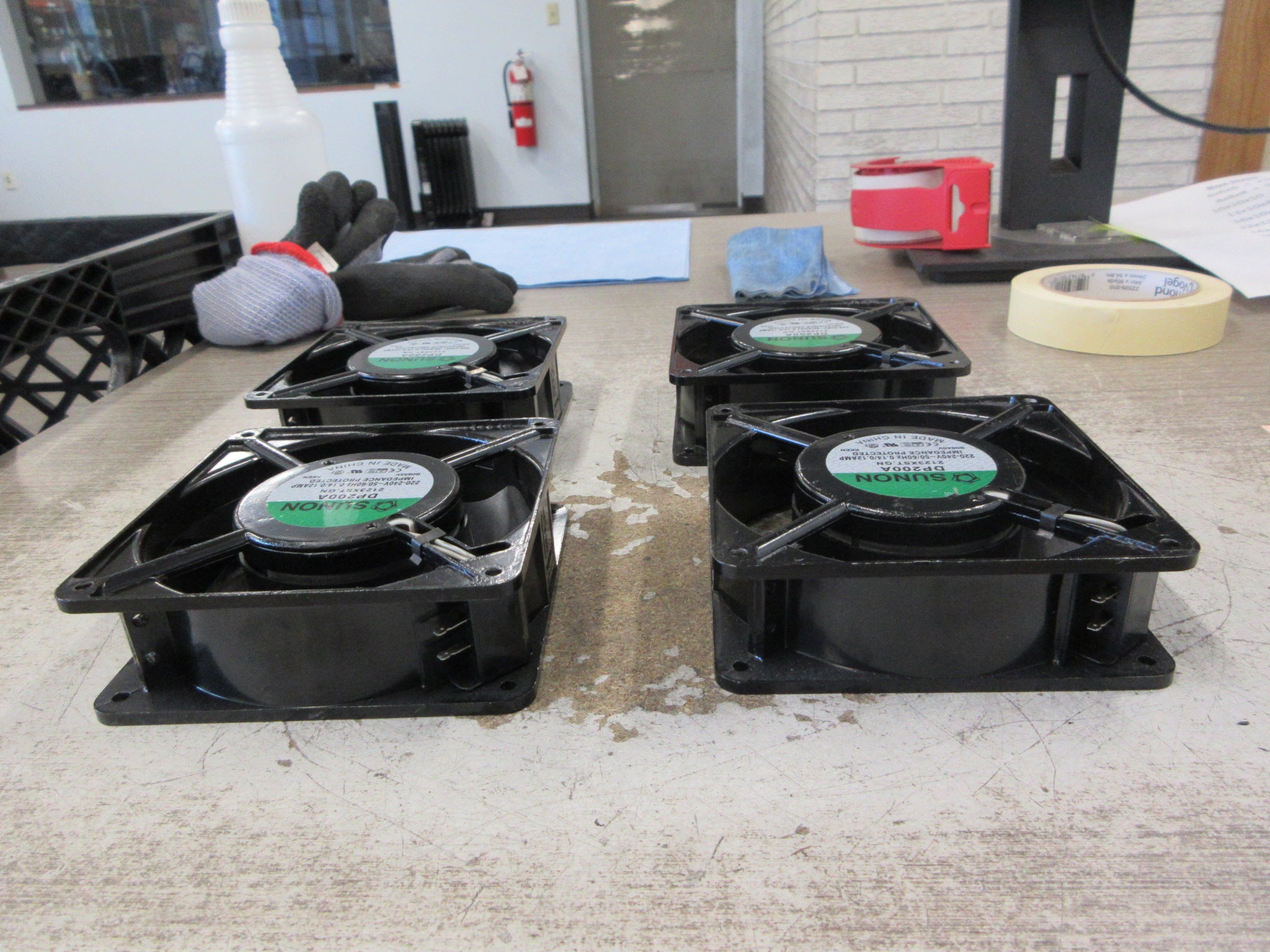Sunon Axial Fan DP200A 220-240V 50/60Hz 0.14/0.12A *Lot of 4* Used