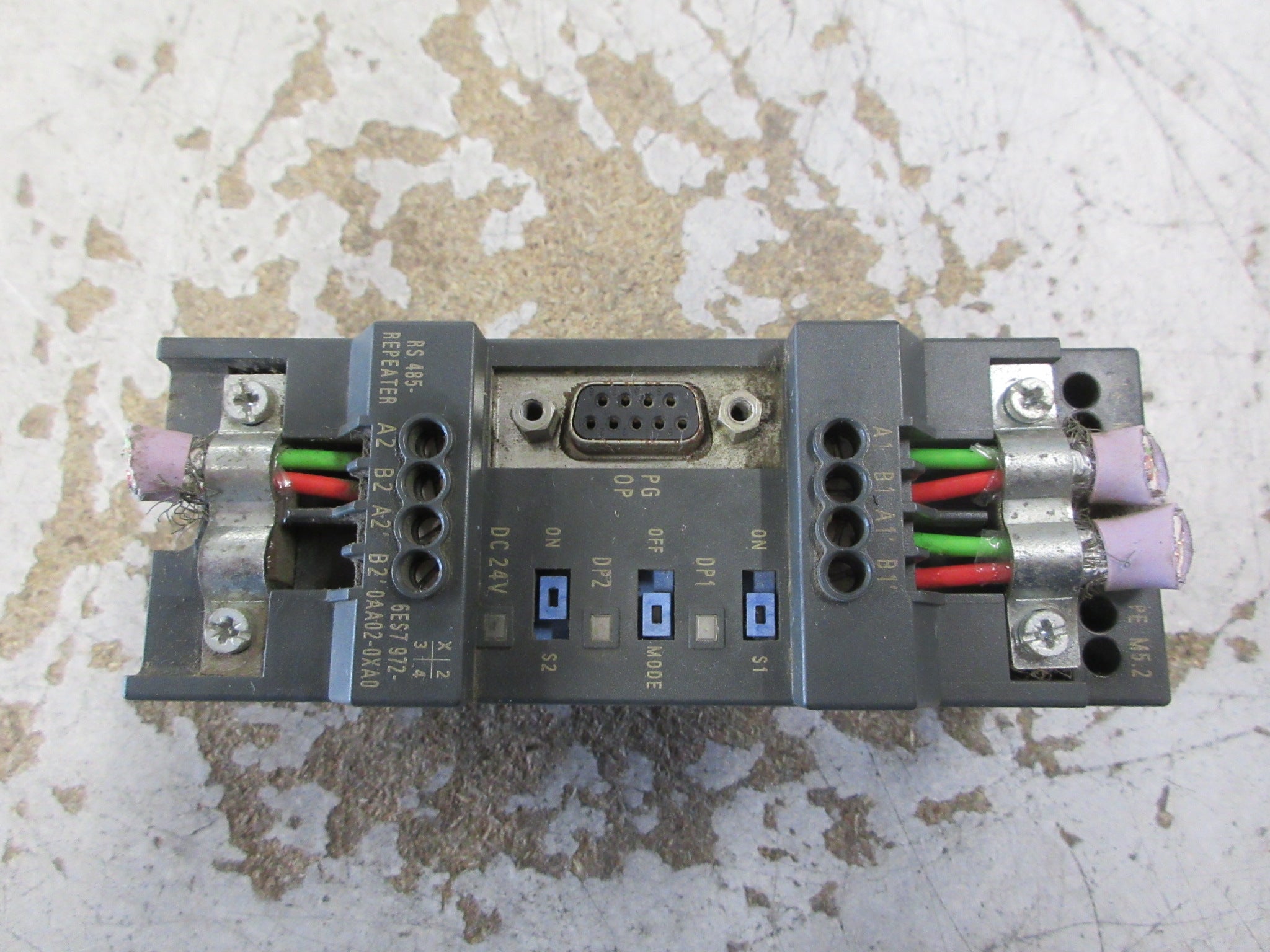 Siemens Simatic ET200 Repeater 6ES7 972-0AA02-0XA0 RS 485 E-Stand: 01 Used