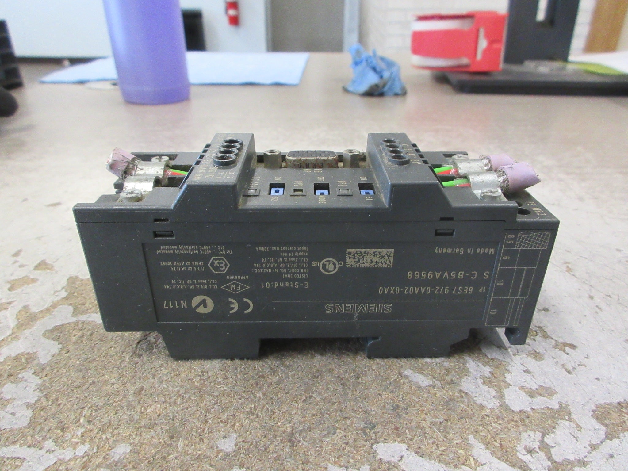 Siemens Simatic ET200 Repeater 6ES7 972-0AA02-0XA0 RS 485 E-Stand: 01 Used