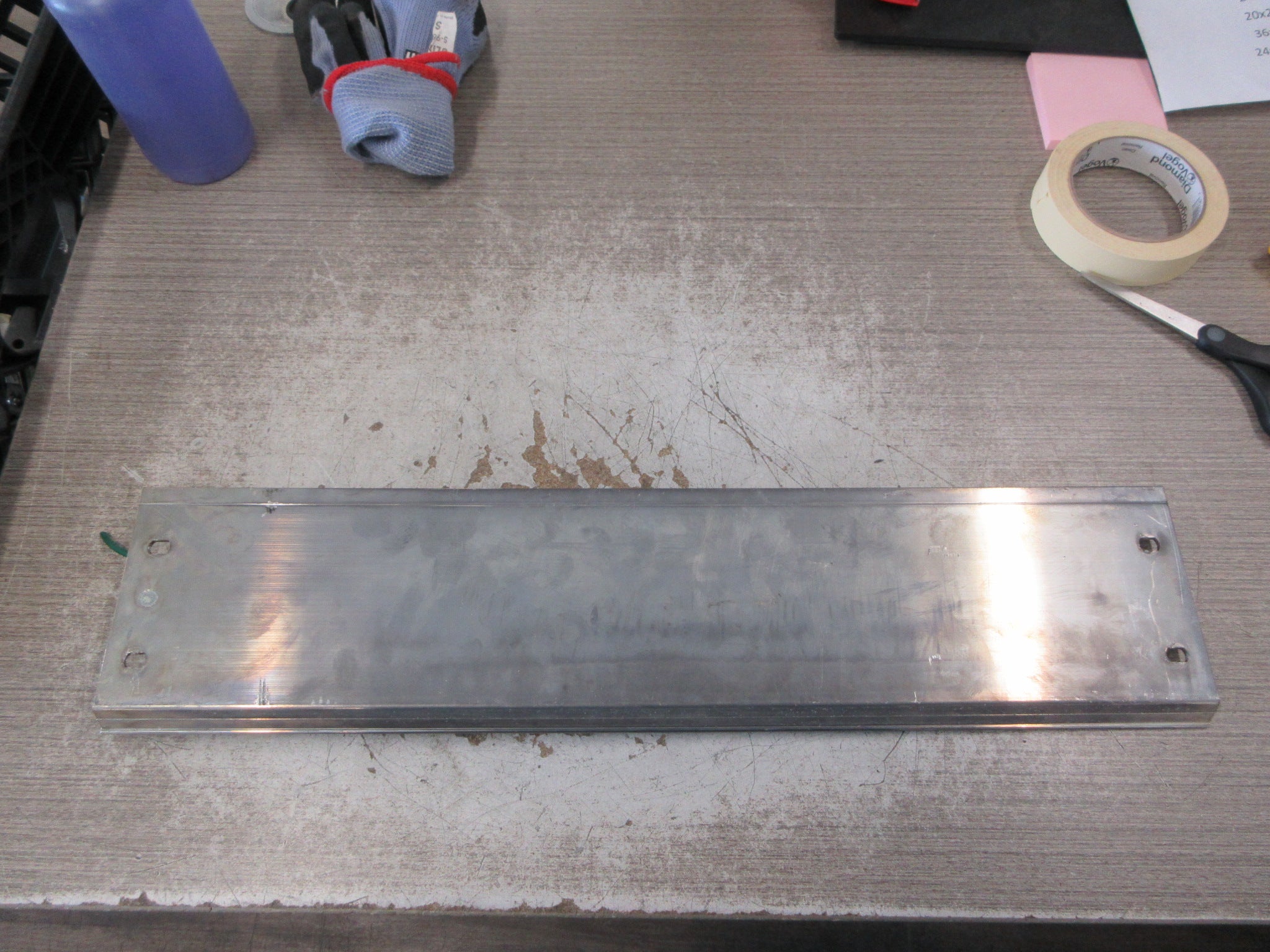 Siemens Simatic S7 Mounting Rail 6ES7 390-1AF30-0AA0 E-Stand: 10 530mm Used