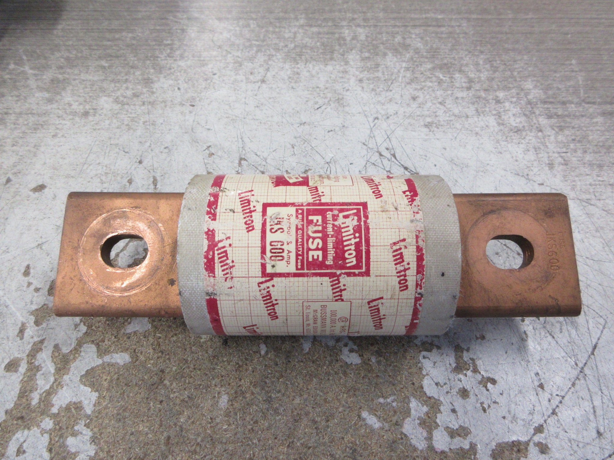 Bussmann Limitron Fuse JKS 600 600A 600V Used