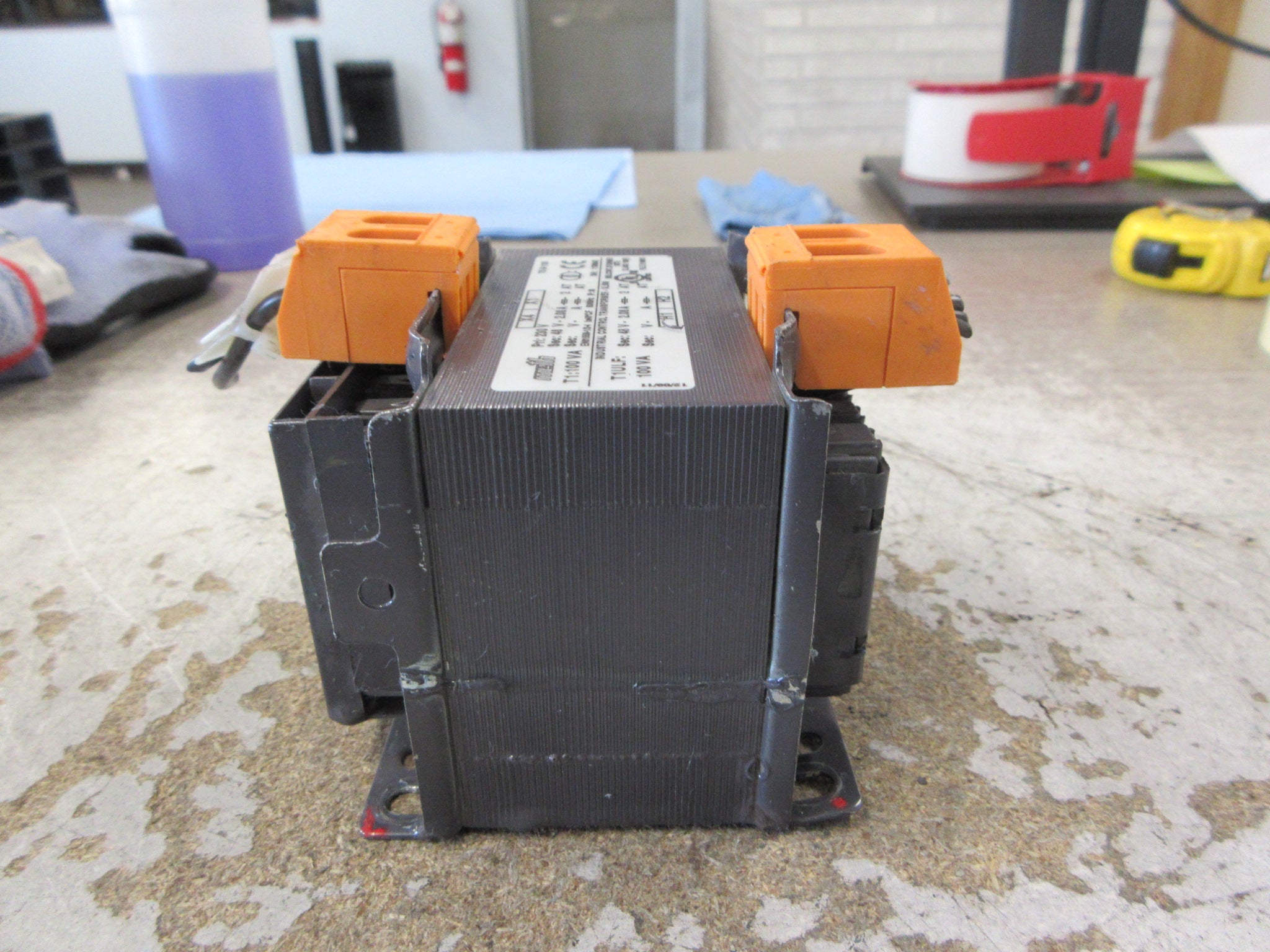 Meth Electric Control Transformer T1ULF 100VA Pri: 230V Sec: 48V 50/60Hz Used