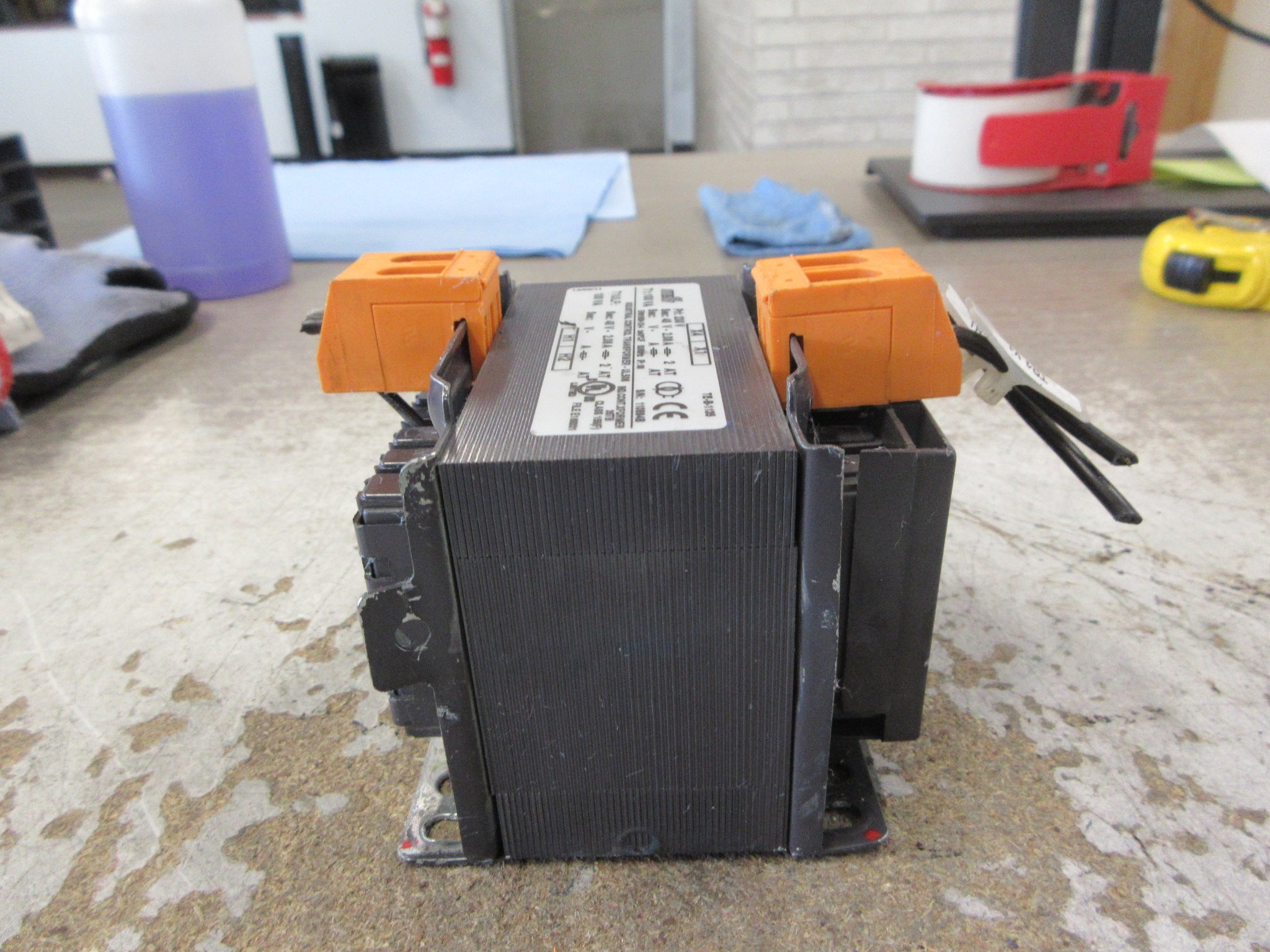 Meth Electric Control Transformer T1ULF 100VA Pri: 230V Sec: 48V 50/60Hz Used