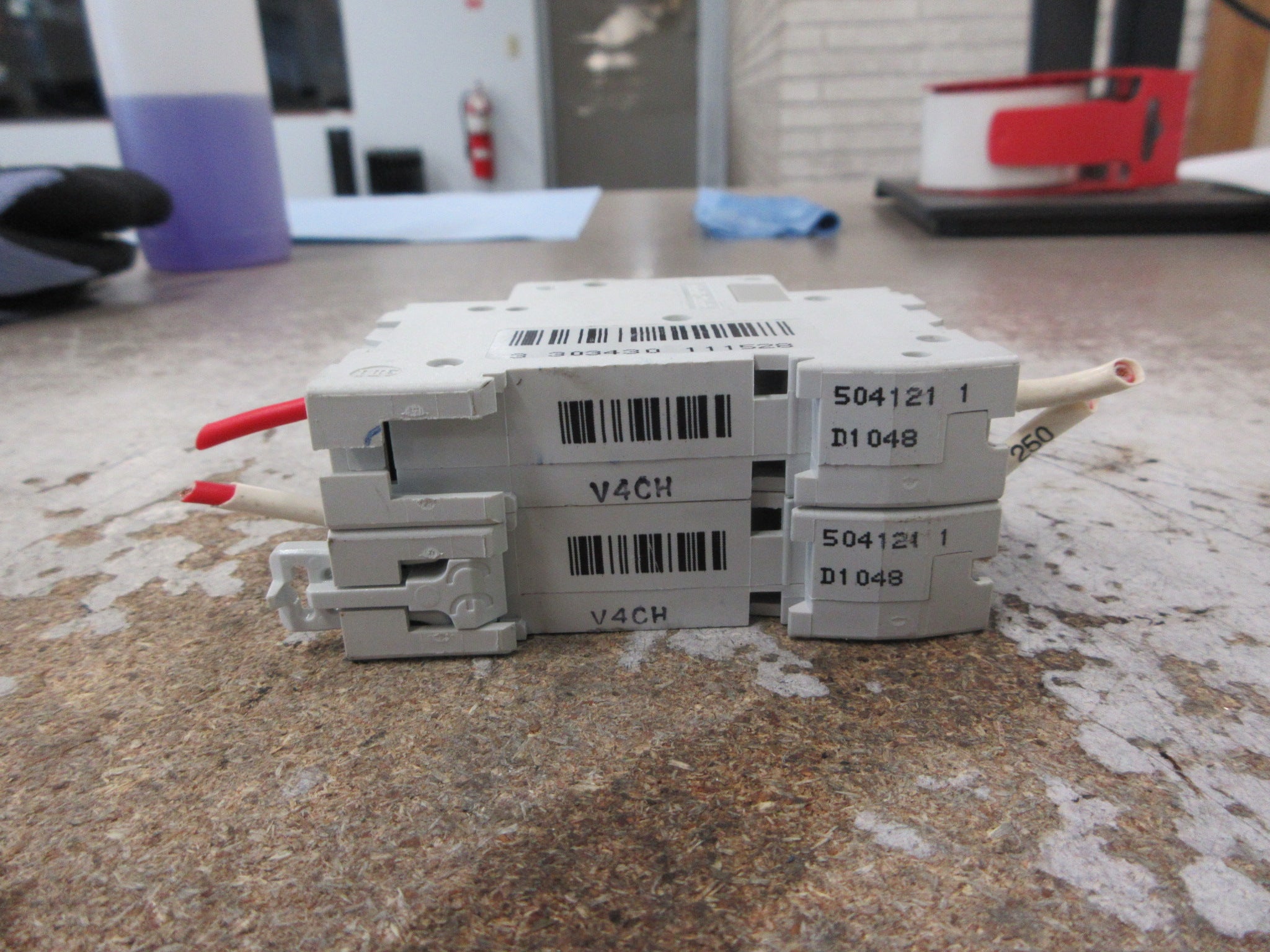 Schneider Electric Circuit Breaker C60H C4 4A 415V 2P Used