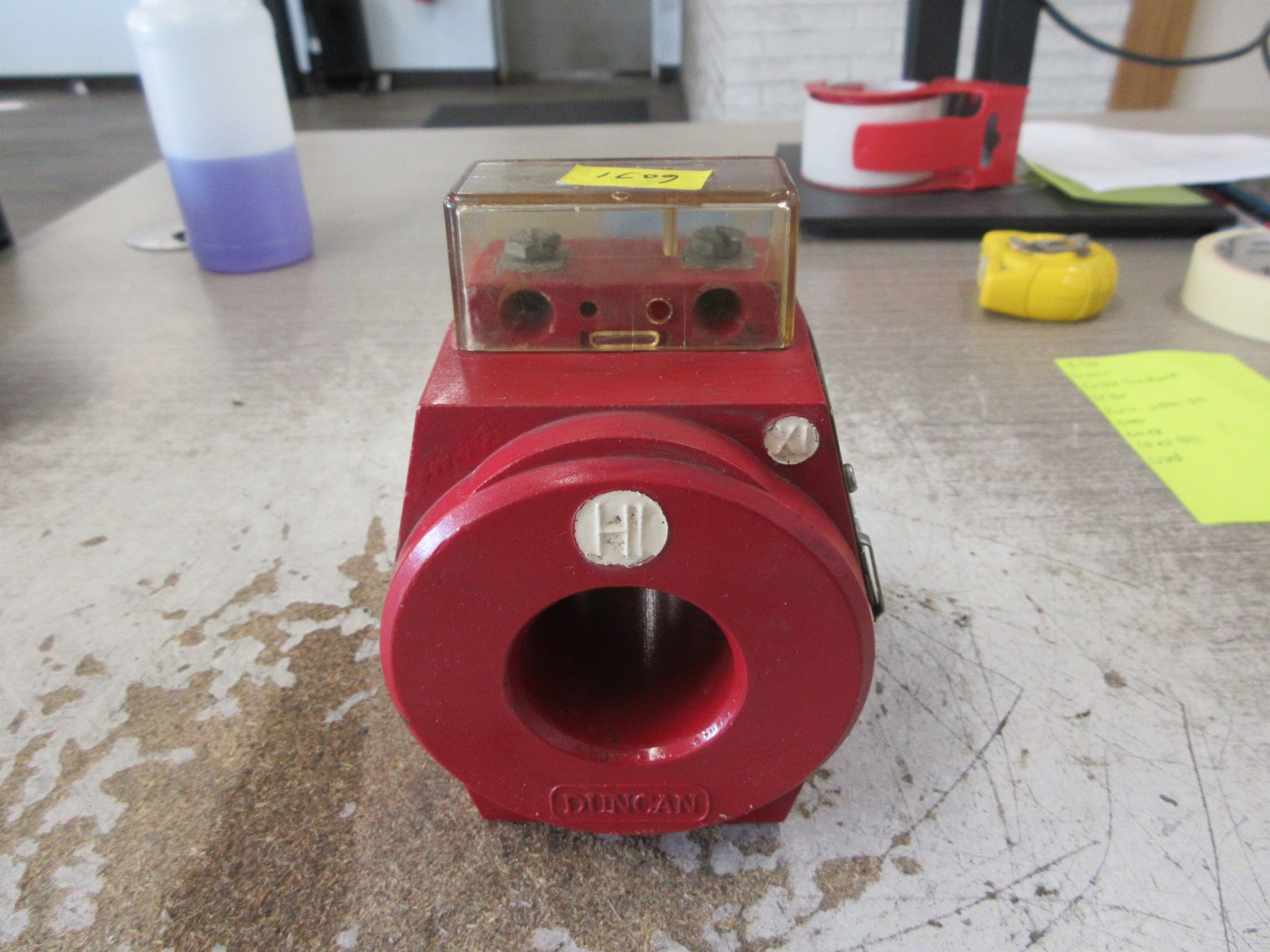 Duncan Current Transformer DCBW Ratio 200:5A 600V 60Hz 10KV BIL Used
