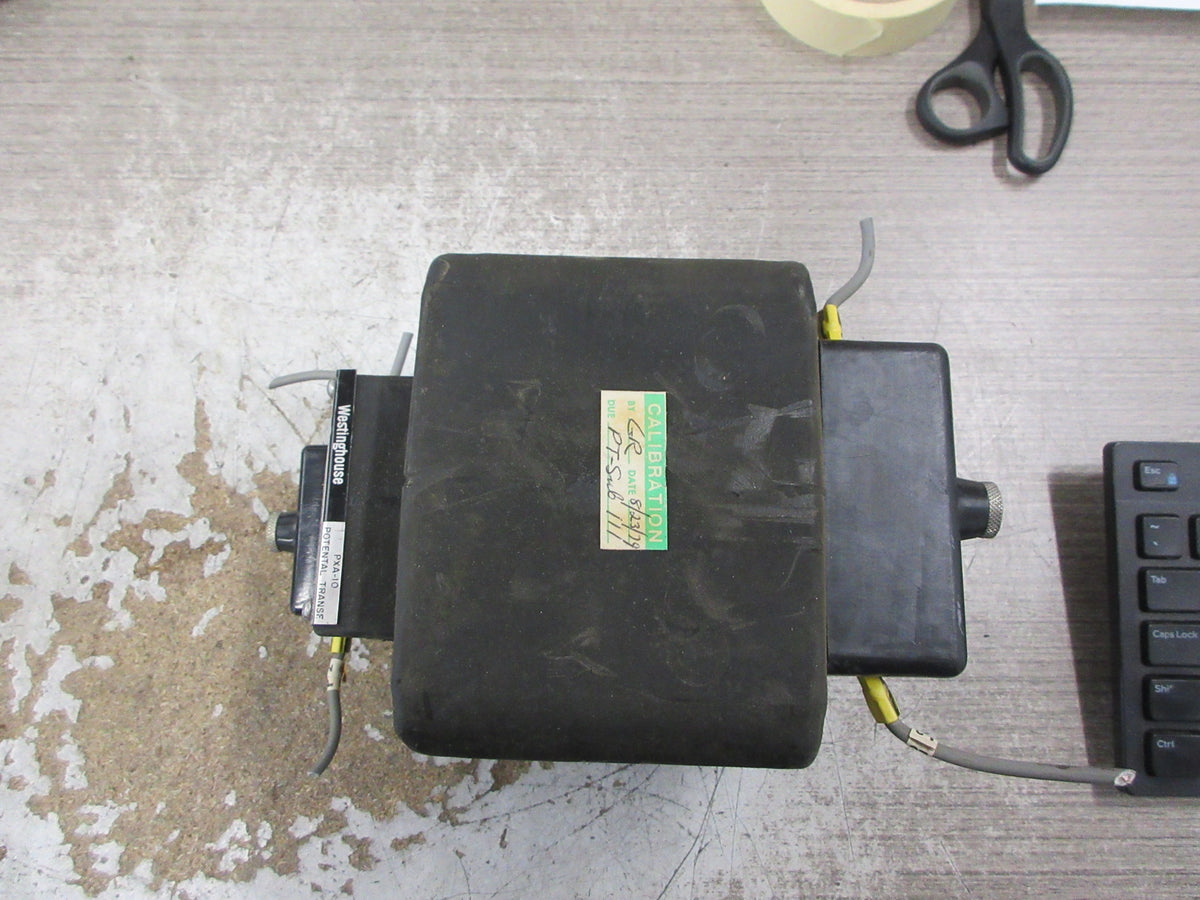 Westinghouse PXA-10 Potential Transformer 592A781G04 Pri: 480Y/480V Used