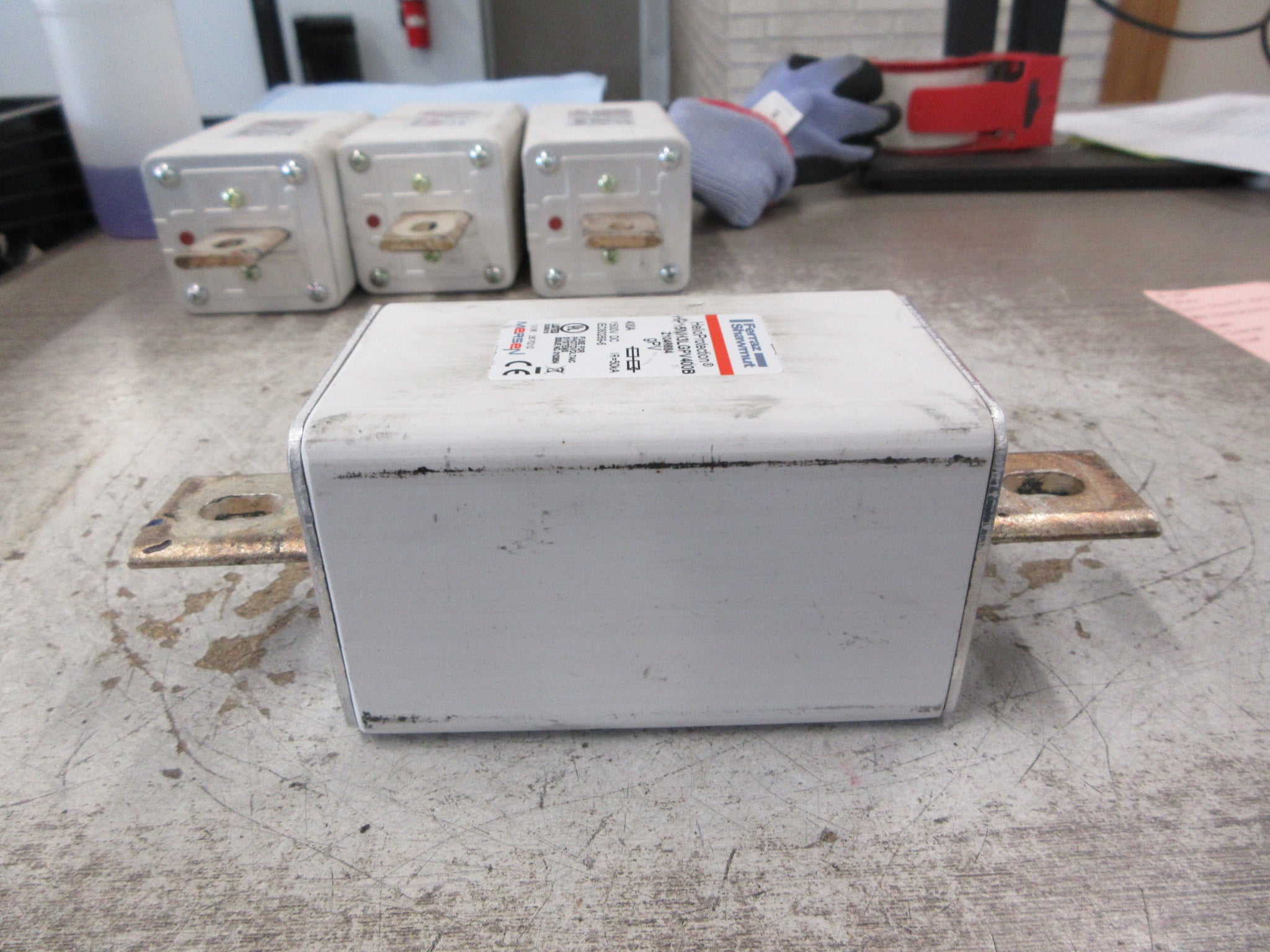 Mersen Ferraz Shawmut HelioProtection Fuse HP15NH3LGPV400B 400A 1500VDC Used