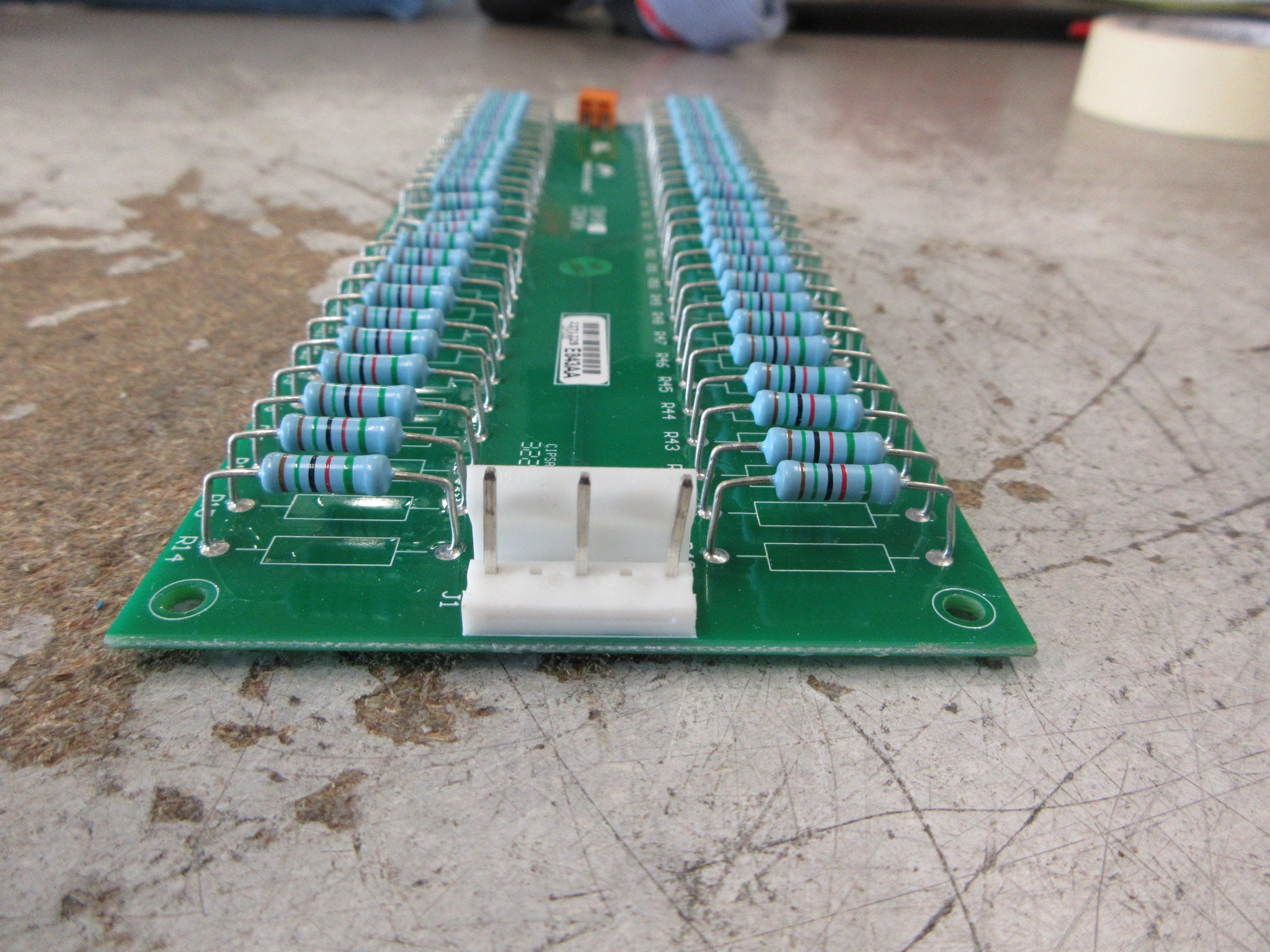 Power Electronics Surge Resistor Board E843AA Used